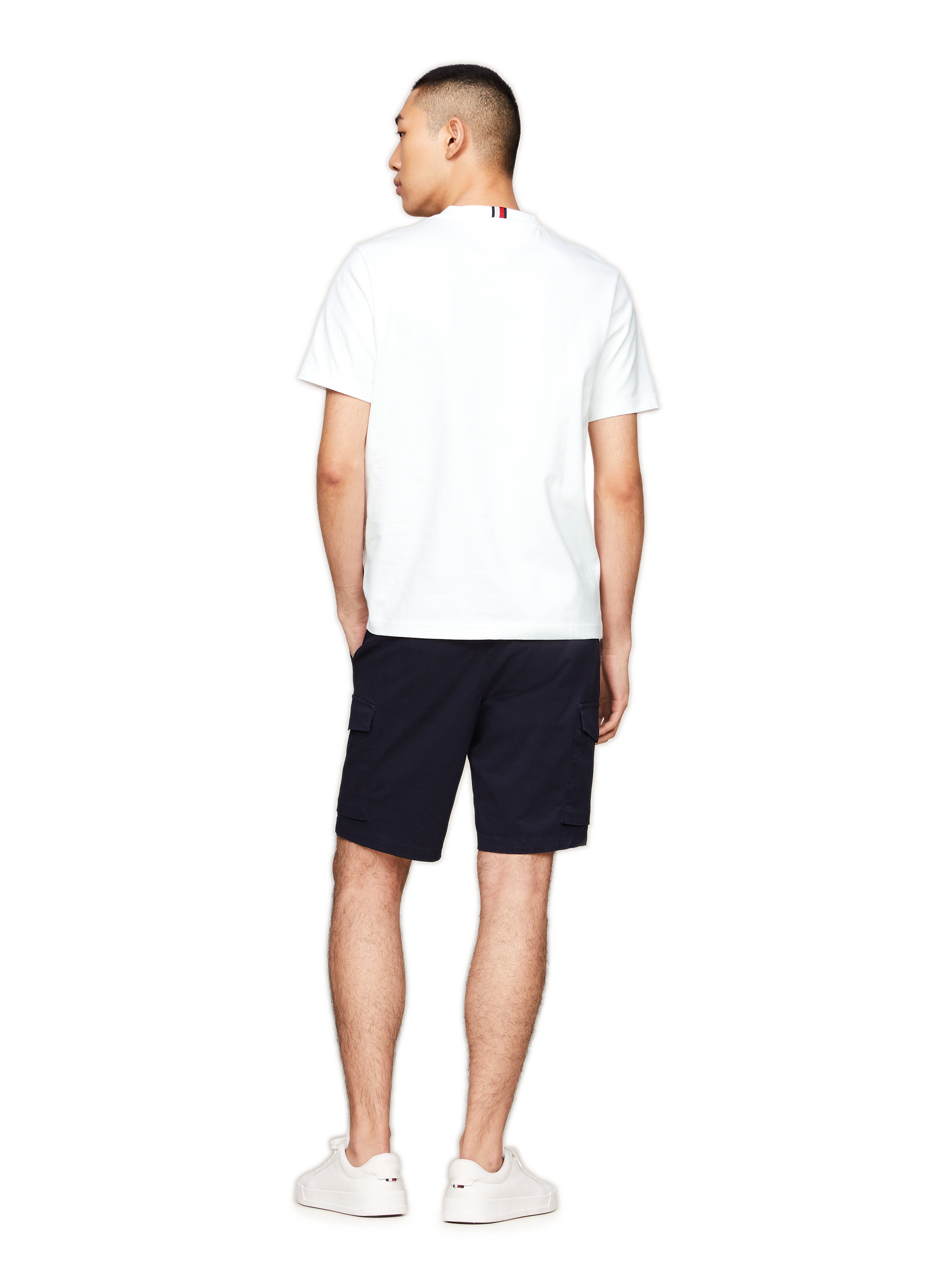 Cotton Logo T-shirt TOMMY HILFIGER White