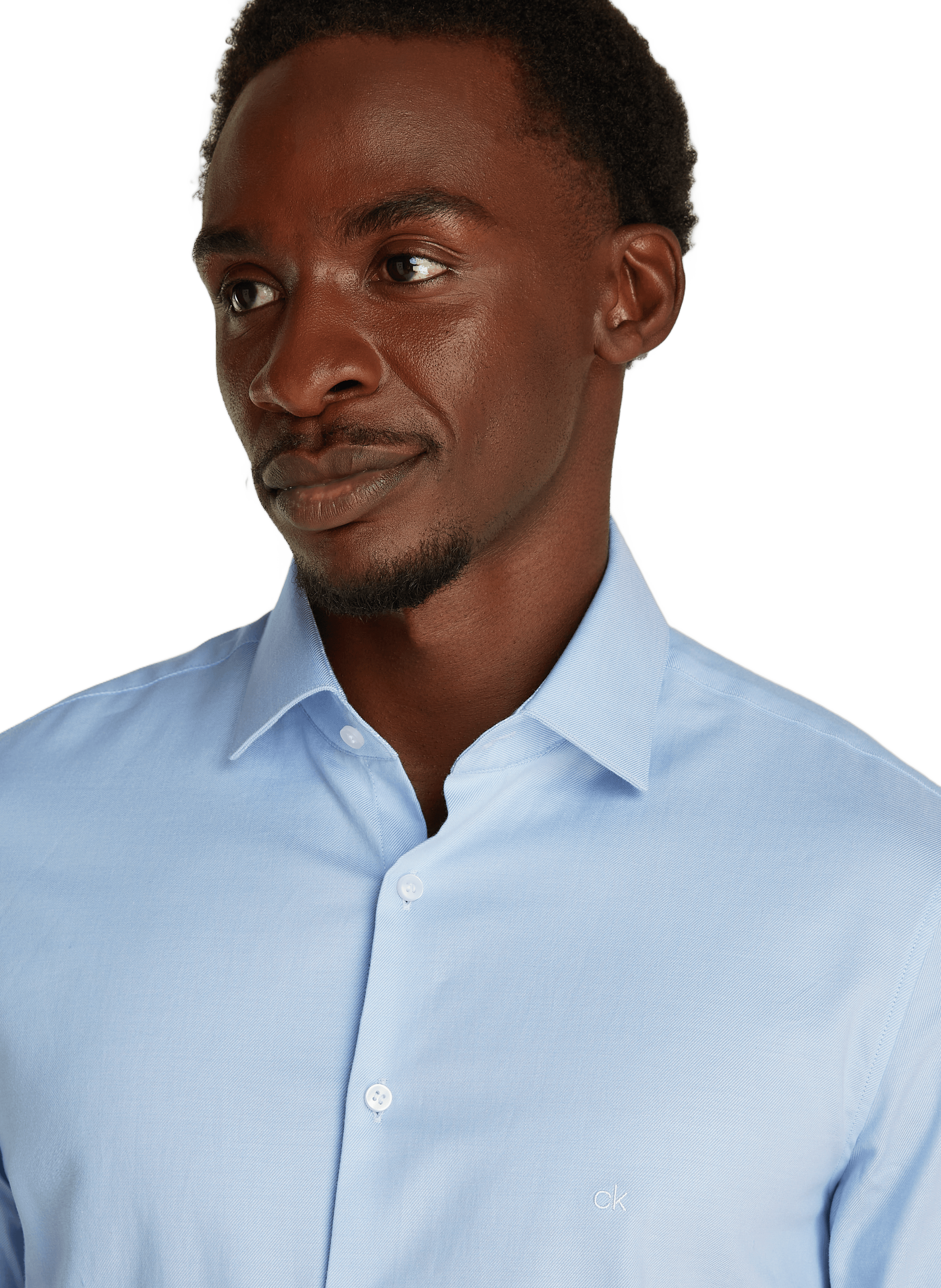  Cotton shirt CALVIN KLEIN Blue