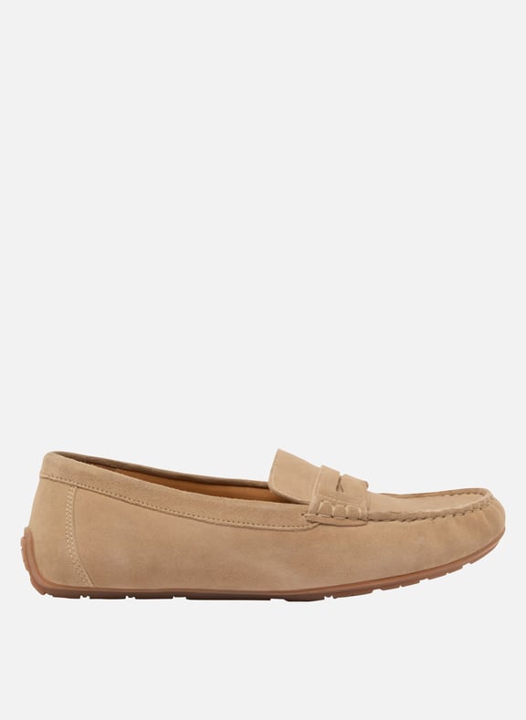 Mocassins en cuir antonia Beige by JONAK JONAK Mocassins en cuir antonia Beige