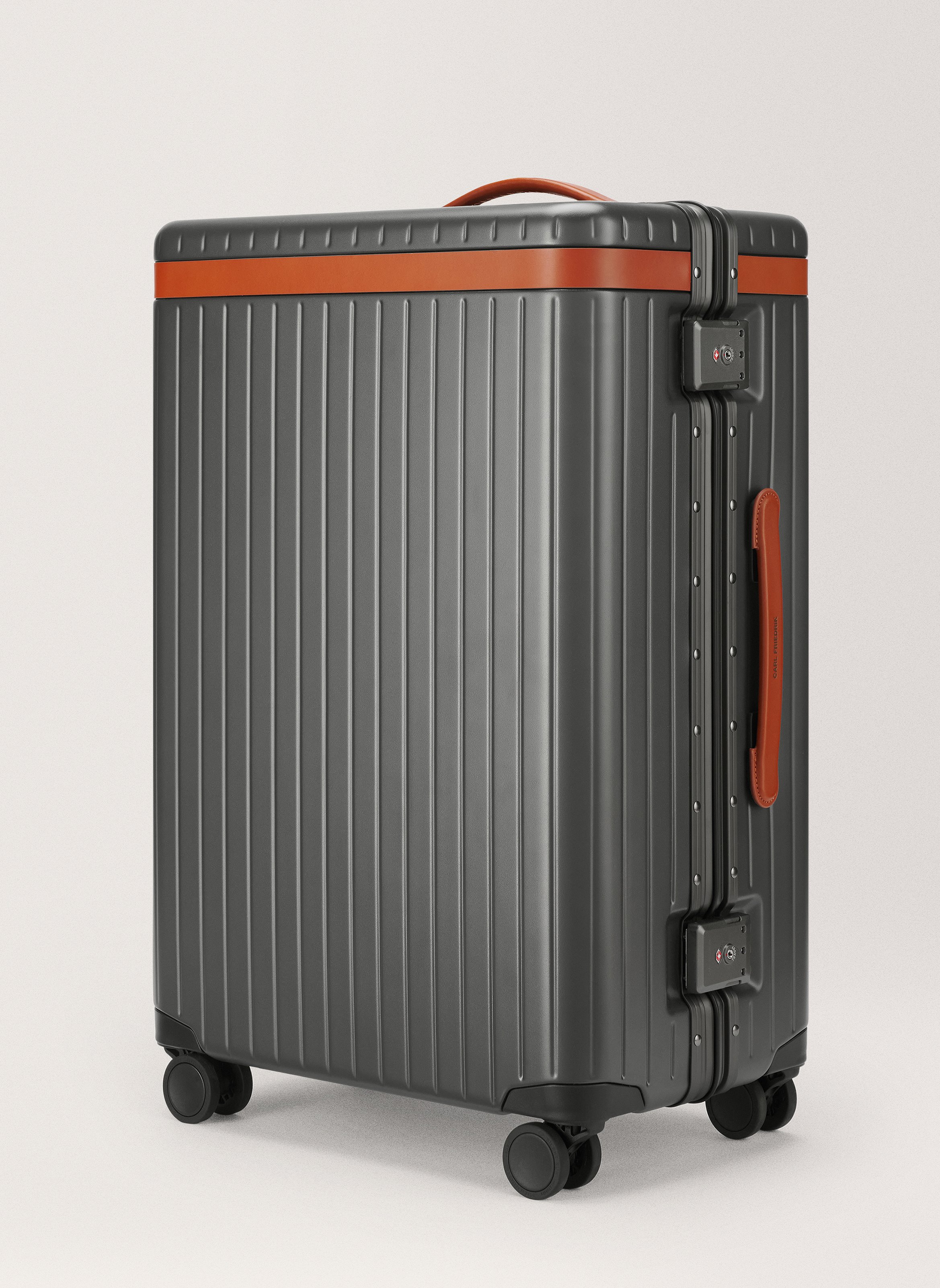 Valise 'the check-in' en polycarbonate CARL FRIEDRIK Gris