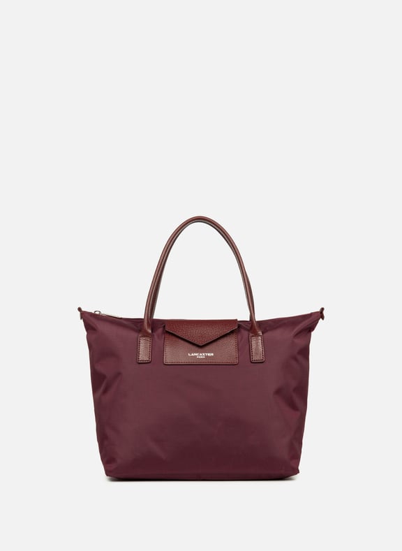 Sac cabas main - smart kba Rouge by LANCASTER LANCASTER Sac cabas main - smart kba Rouge