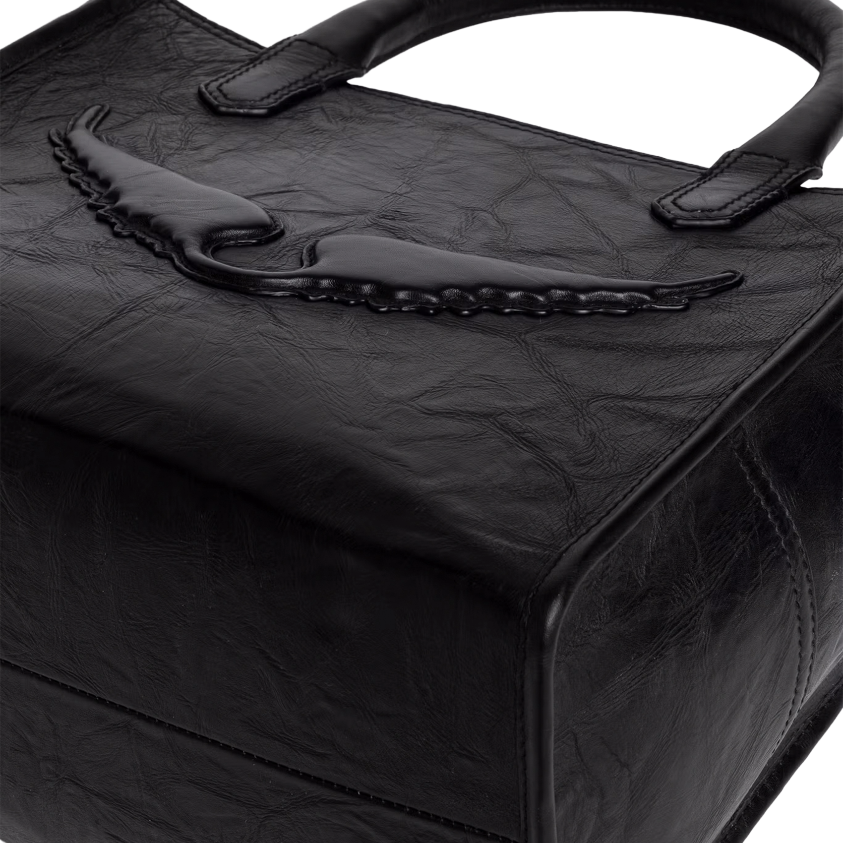 Sac à main en cuir angel ZADIG&VOLTAIRE Noir