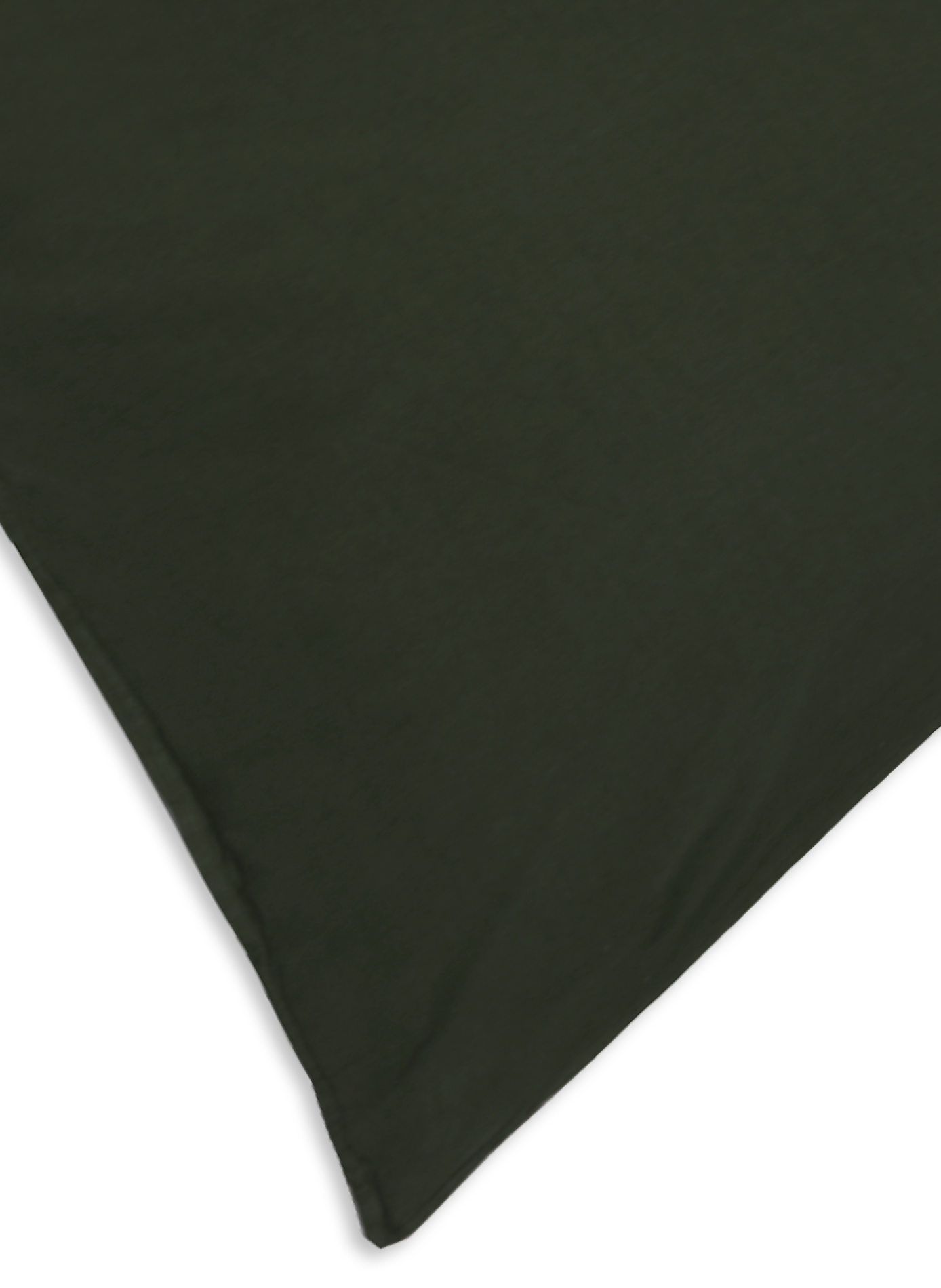 Taie d'oreiller en percale de coton Vert