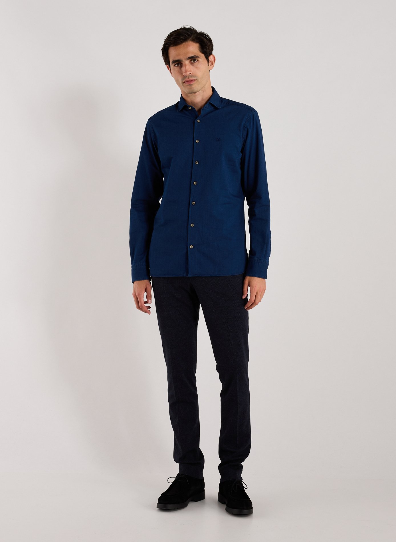 Chemise en jean HACKETT Bleu