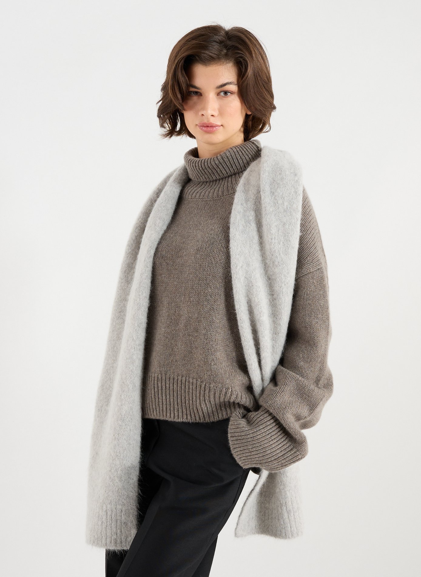 Sajeanne Scarf SAMSOE SAMSOE Grey