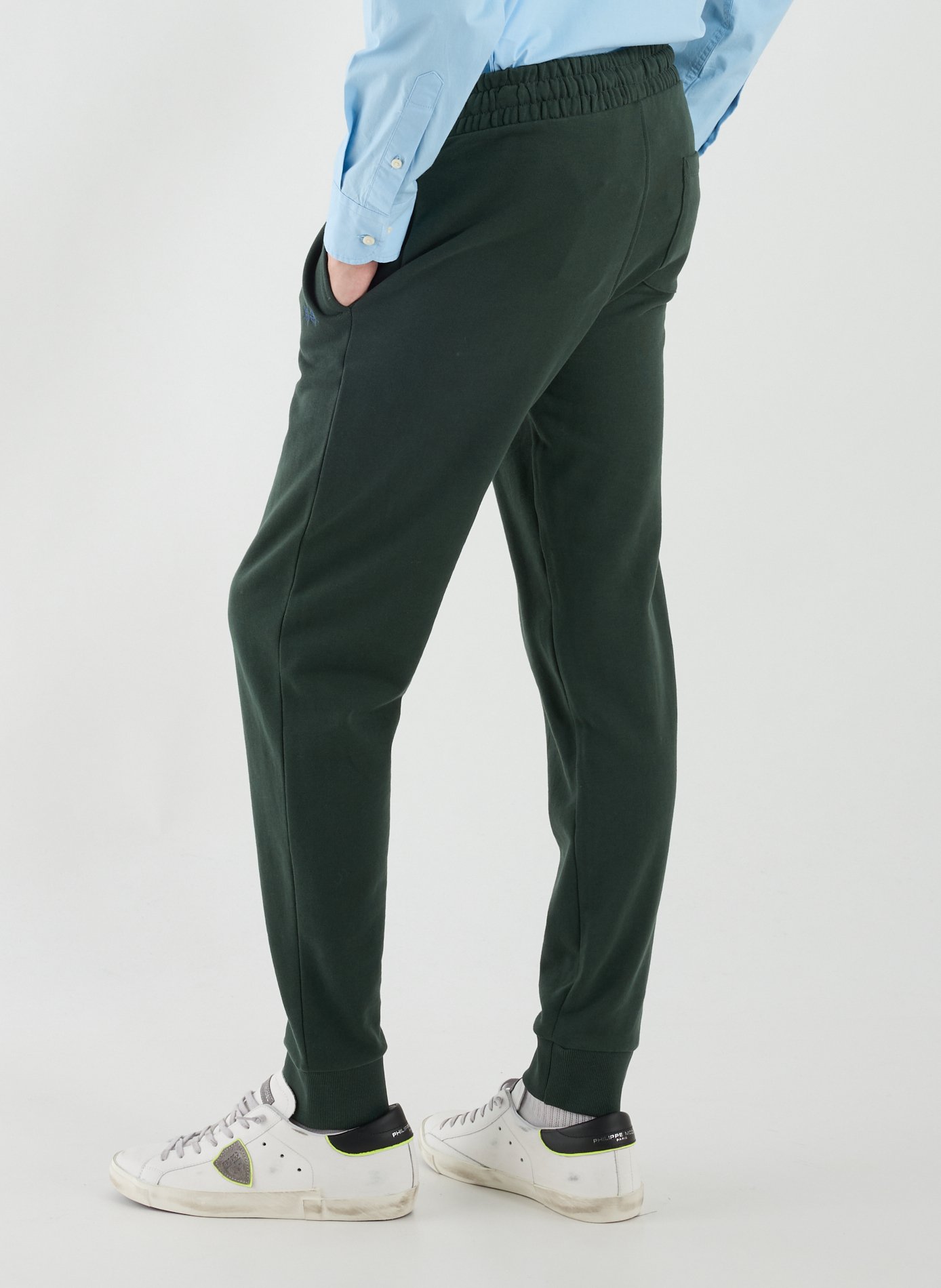 Pantalon de jogging en coton LA MARTINA Vert