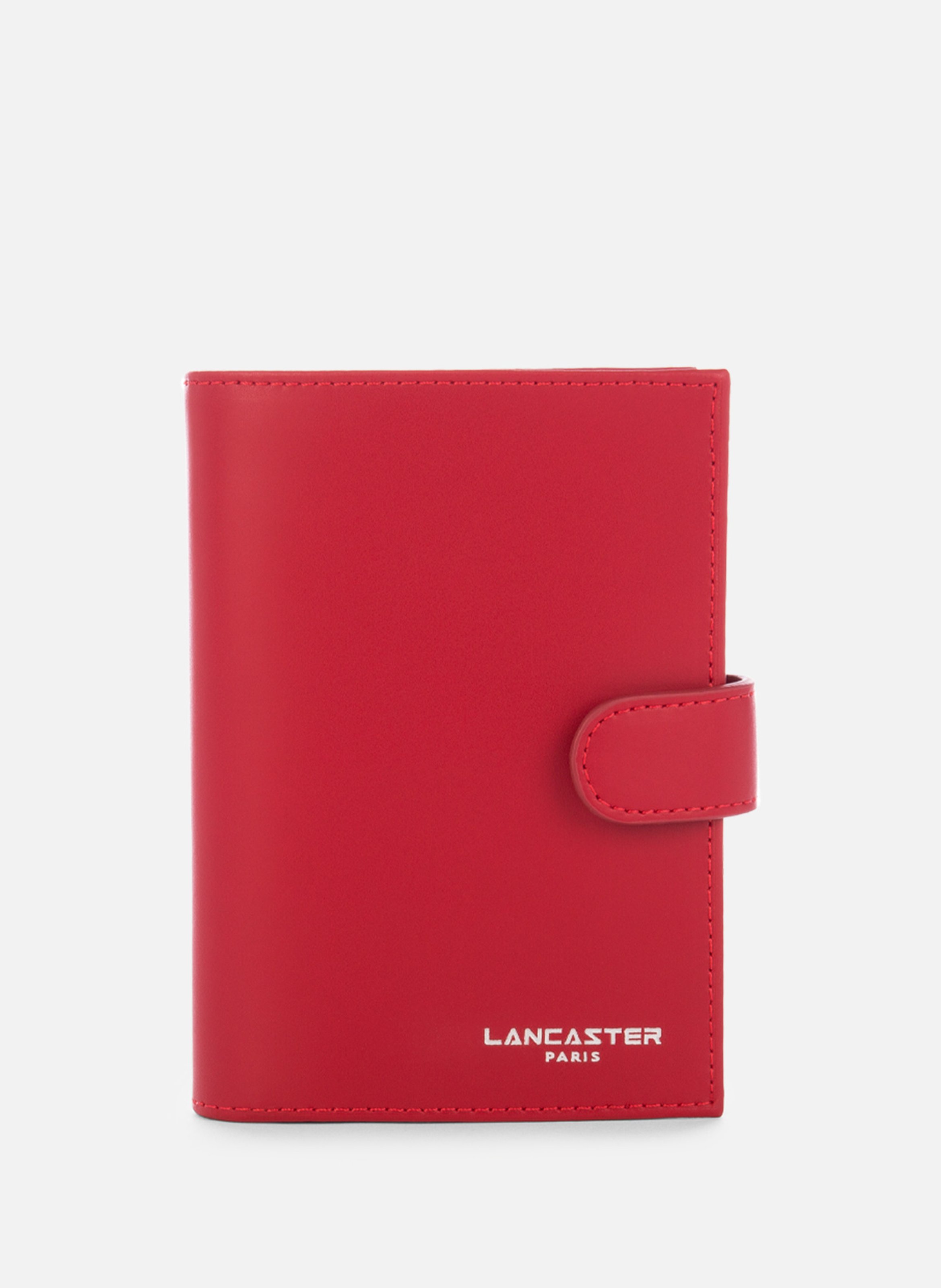 Portefeuille - smooth  Rouge