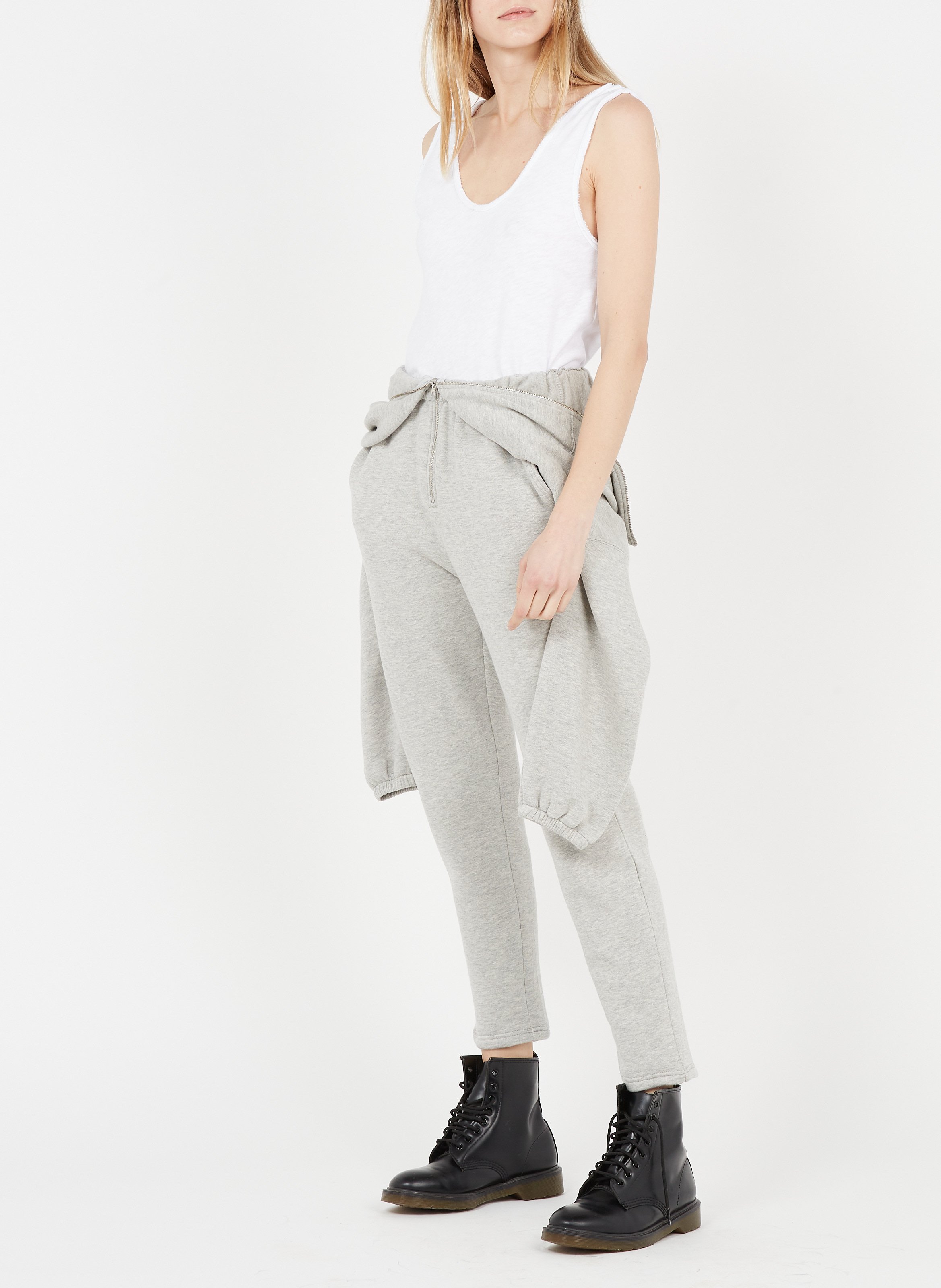 Débardeur col rond droit en coton Sonoma AMERICAN VINTAGE Blanc