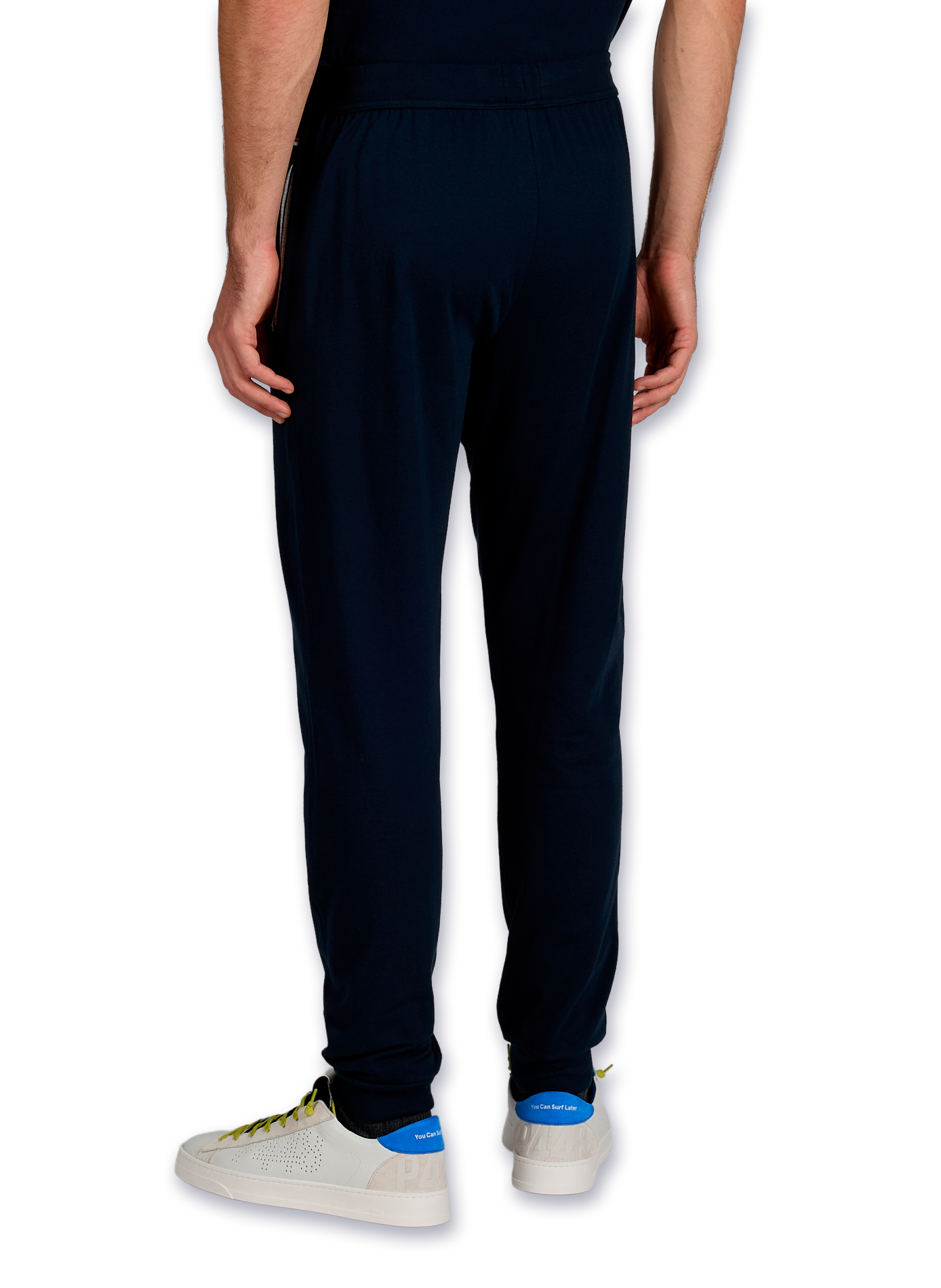 Straight cotton joggers BOSS Blue