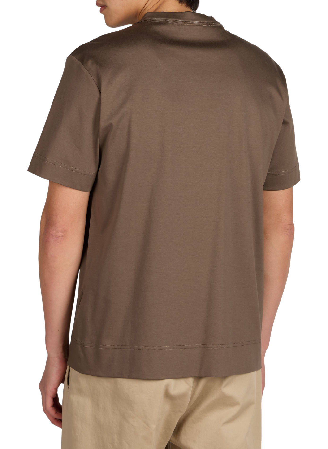 T-shirt Pedro en coton NN.07 Marron