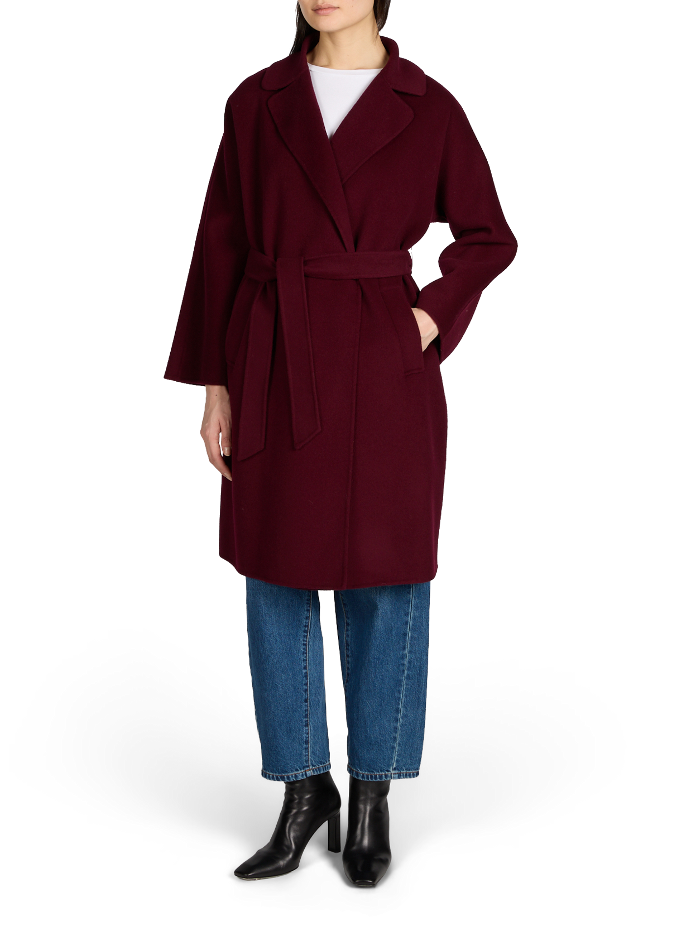 Wool blend Coat WEEK END Red