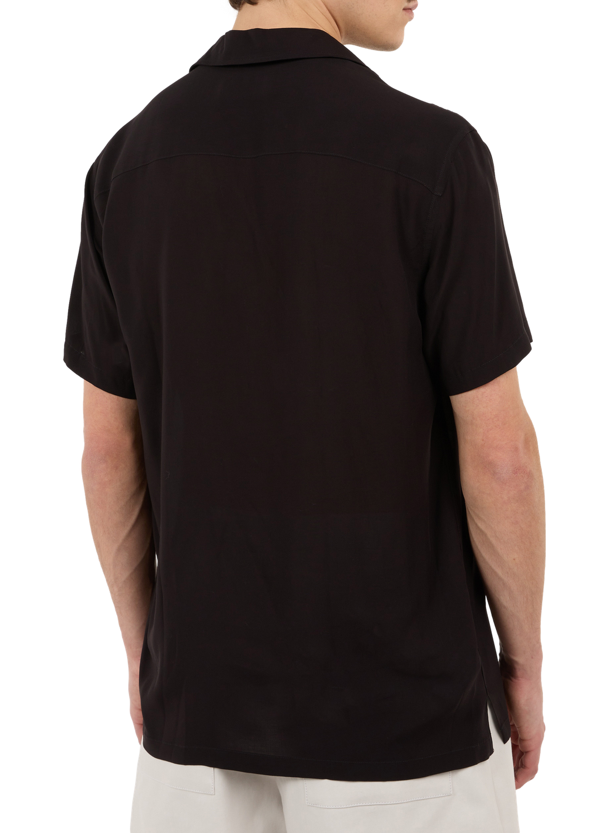 Huban cotton shirt SAISON 1865 Black