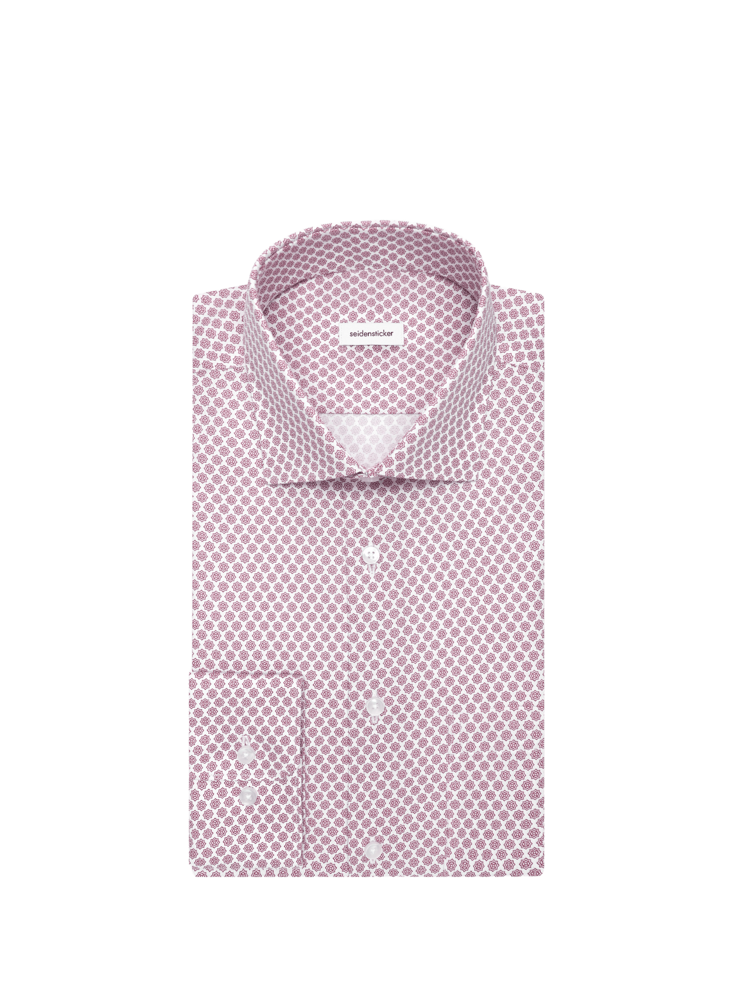 Chemise à motifs en coton SEIDENSTICKER Rose