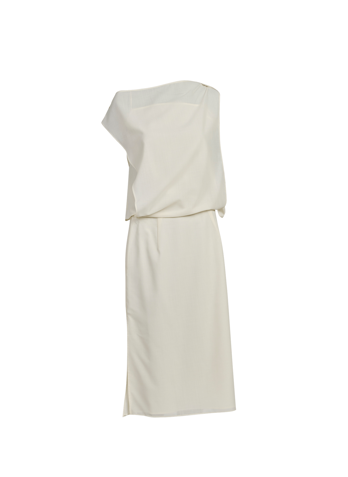 Sataya wool blend skirt dress VIKTORIA CHAN Beige