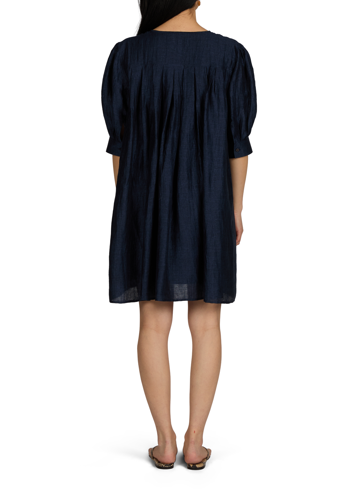 Gigi oversized linen blend dress OFFICINE GENERALE No Color