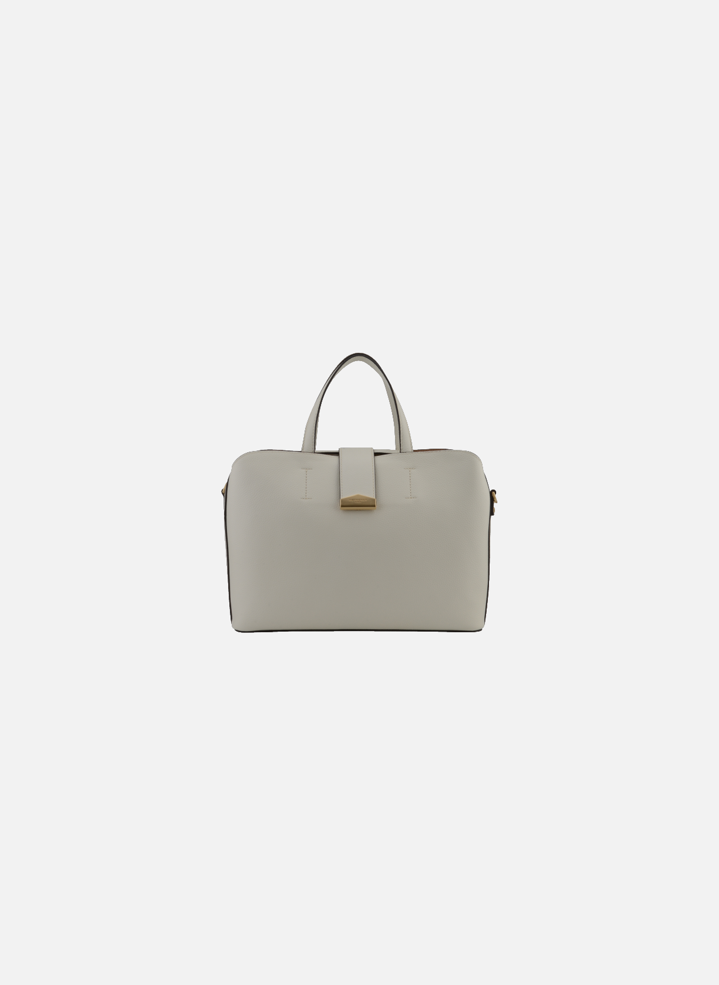 Cavalcade | sac à main mm en cuir de vachette POURCHET Beige