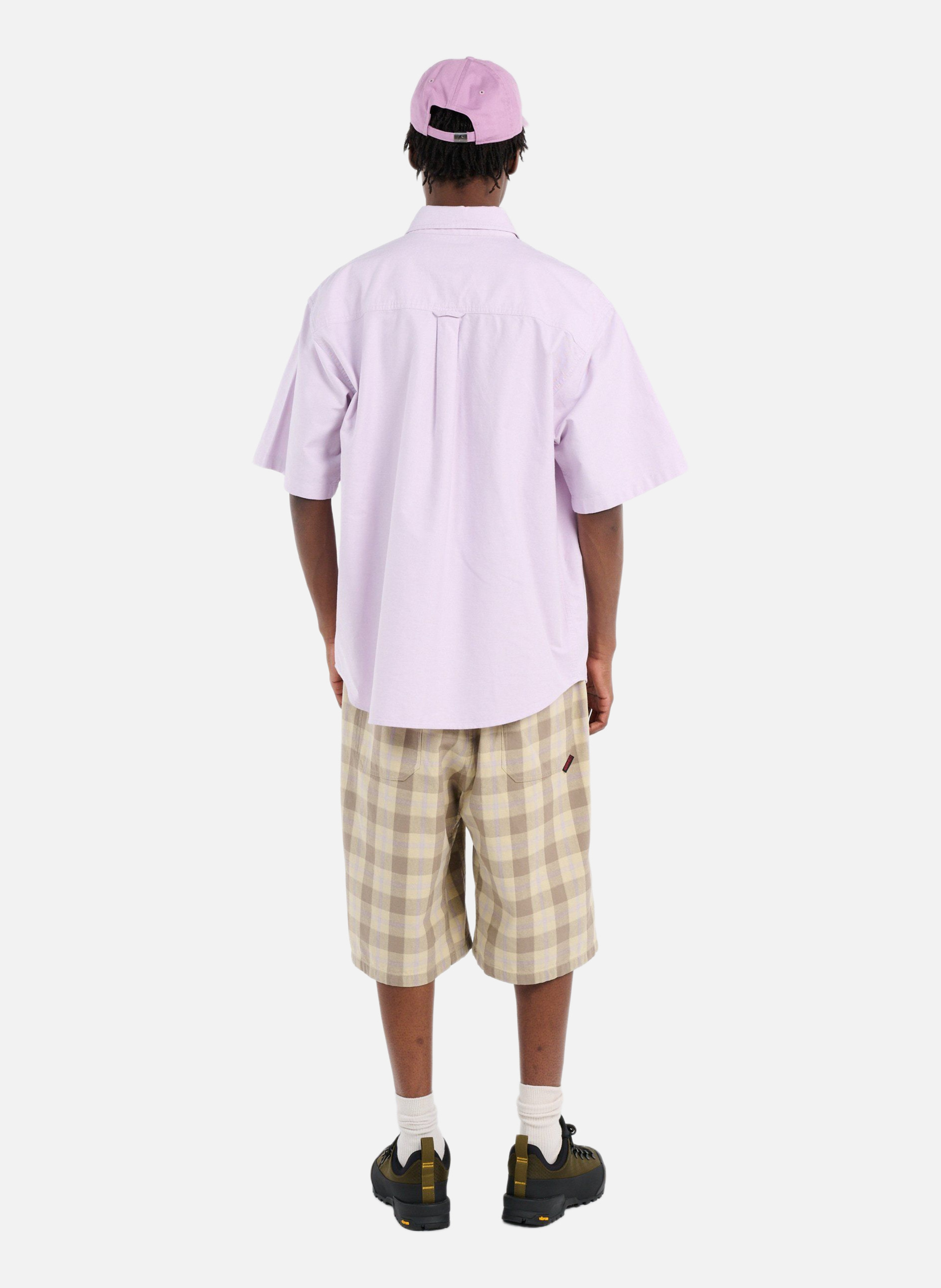 Chemise s/s braxton shirt CARHARTT WIP Rose
