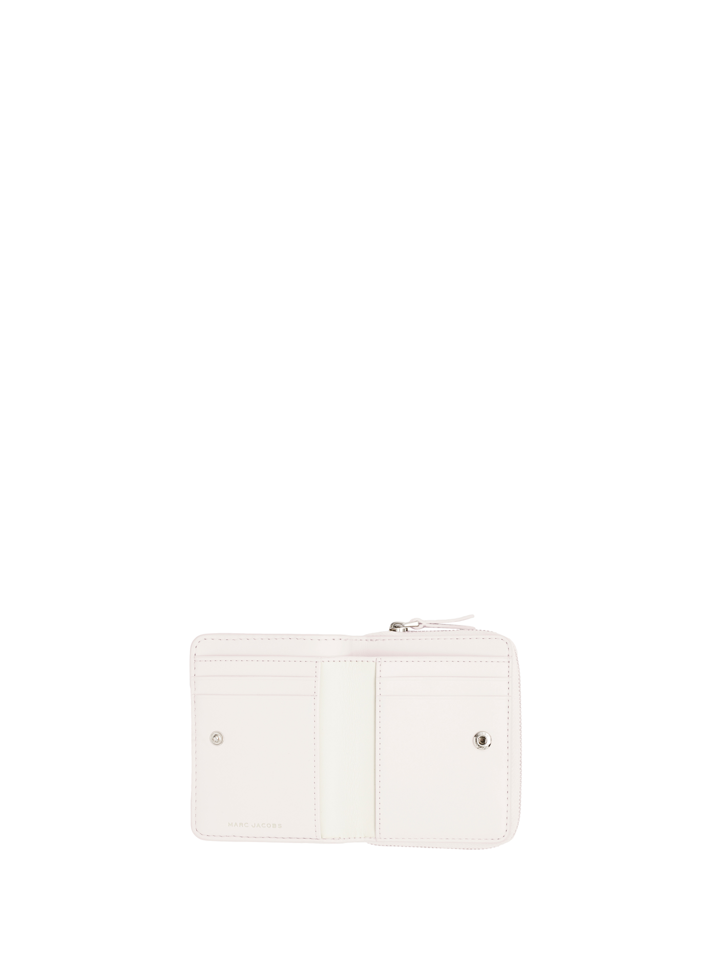 Porte-monnaie The Leather Mini MARC JACOBS Blanc