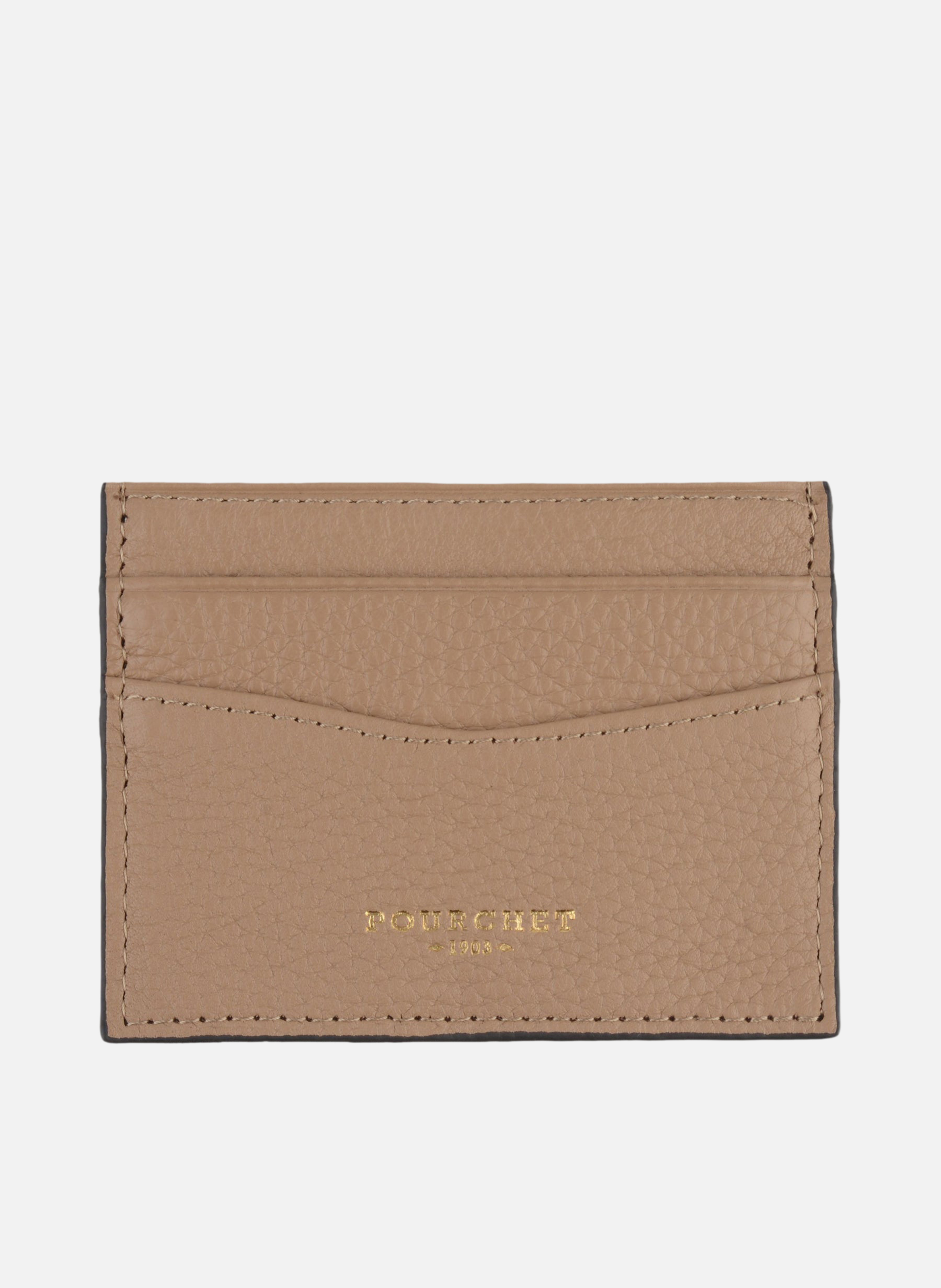 Club | porte-cartes en cuir de vachette  Mastic