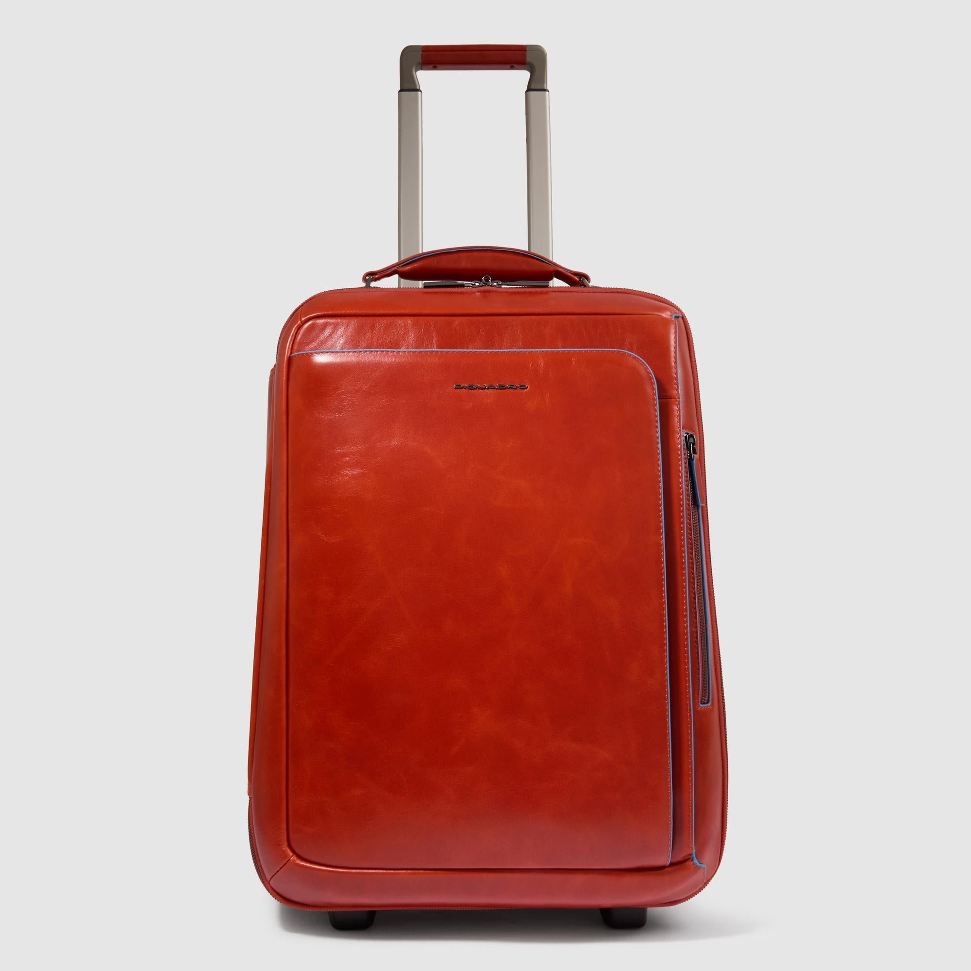 Handbagagekoffer met kledingkastje met wielen PIQUADRO Bruin