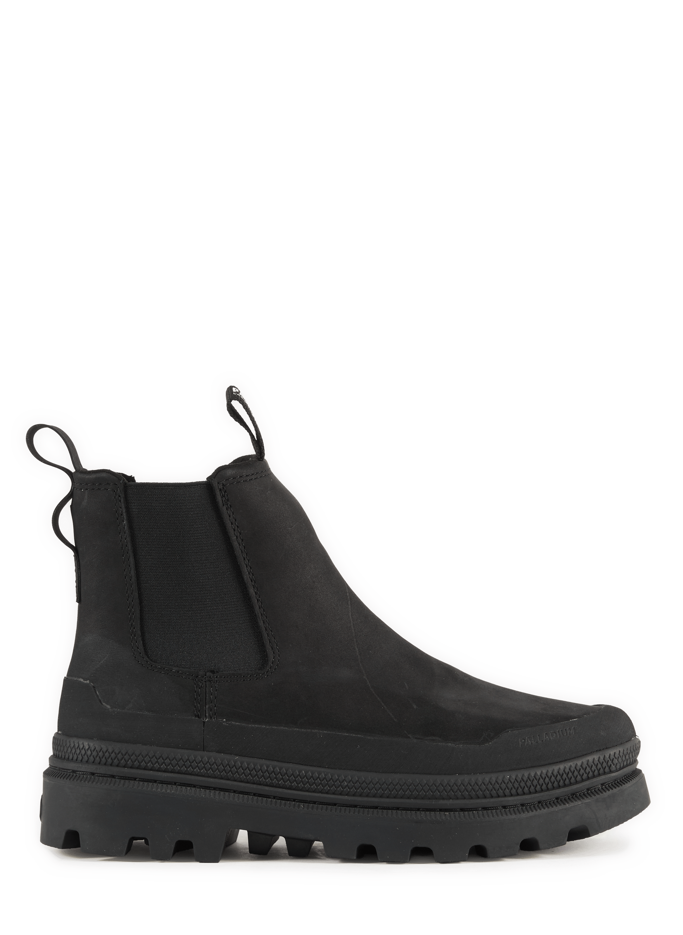 Trooper Chelsea Wp leather mixed boots PALLADIUM Black