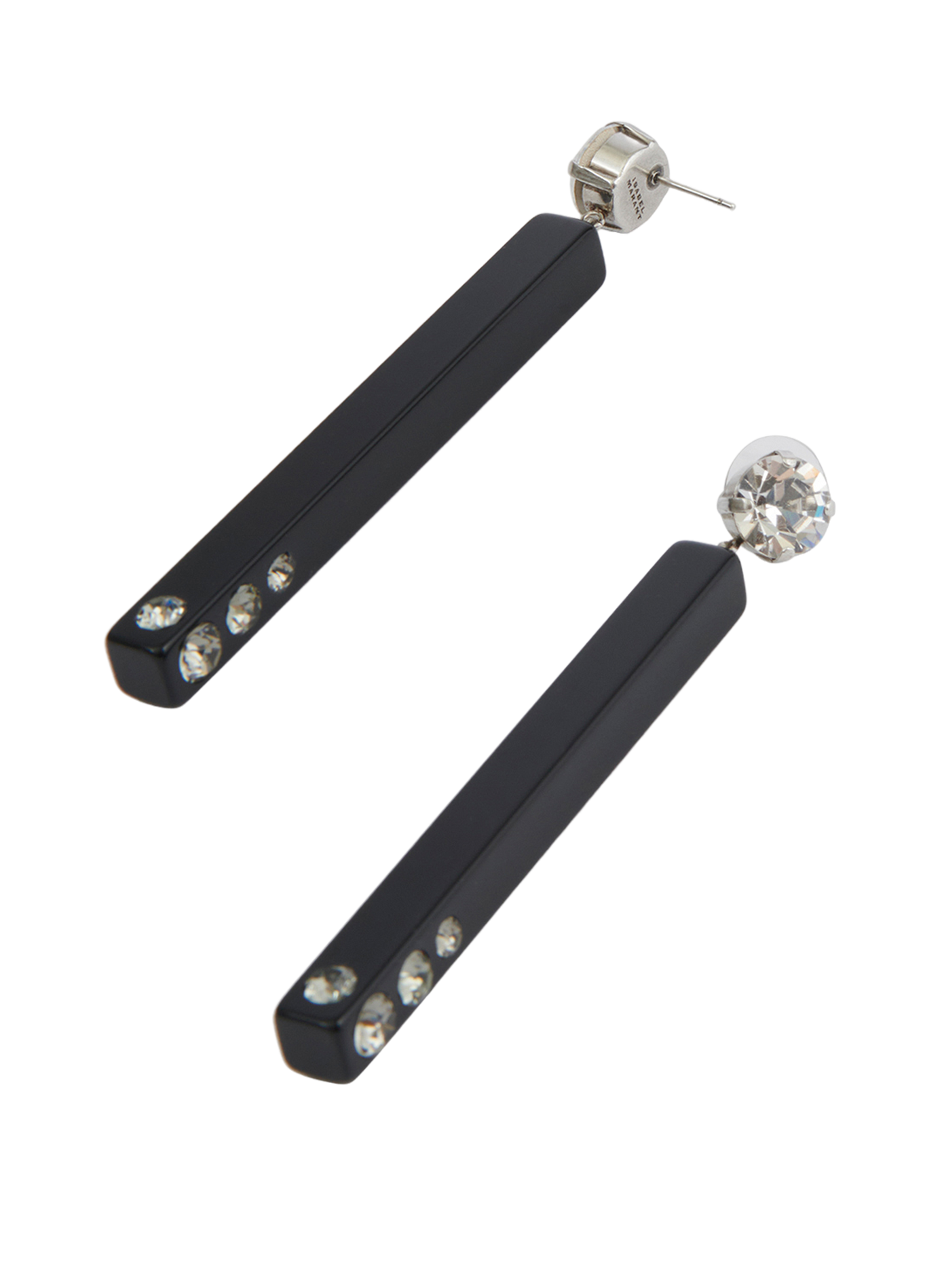Boucles d'oreilles pendantes Karlie ISABEL MARANT Noir