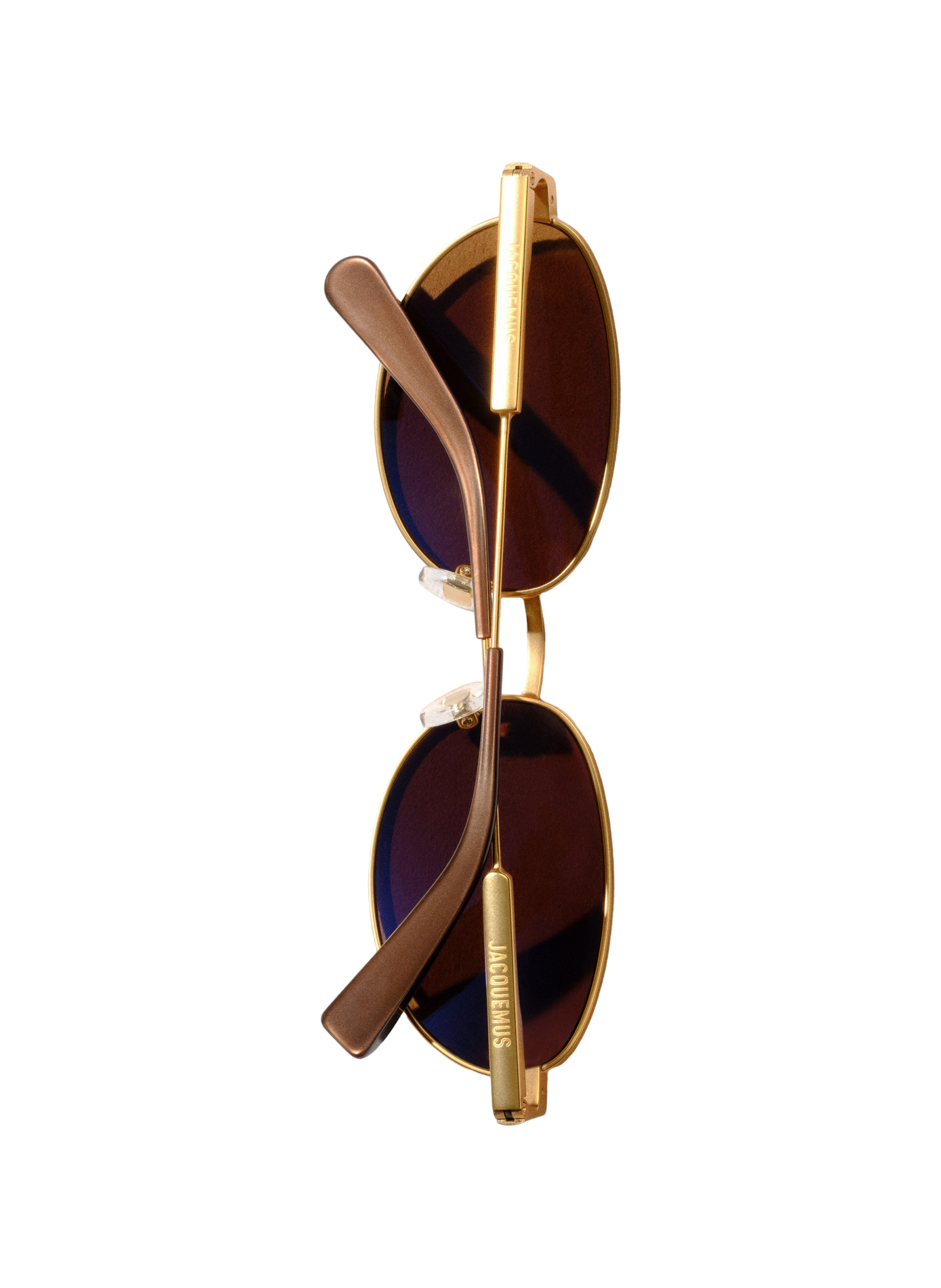 Les lunettes de soleil Alba JACQUEMUS Golden