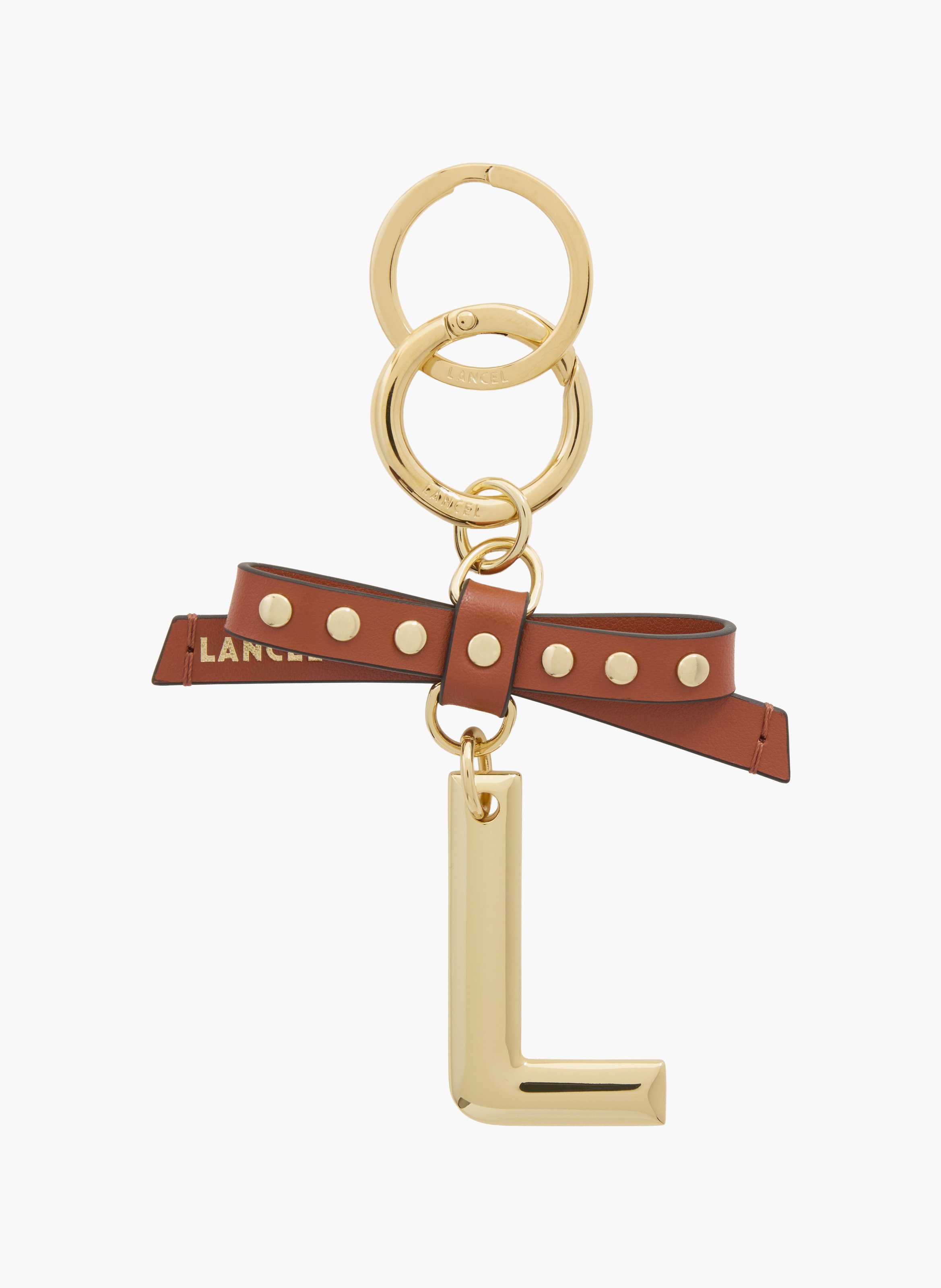 Porte-clés lancel knot studs LANCEL Rouge