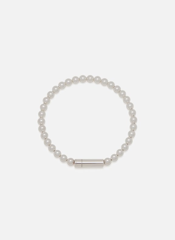 ?Le 25 Grammes? Silver Bead Bracelet LE GRAMME ?Le 25 Grammes? Silver Bead Bracelet LE GRAMME
