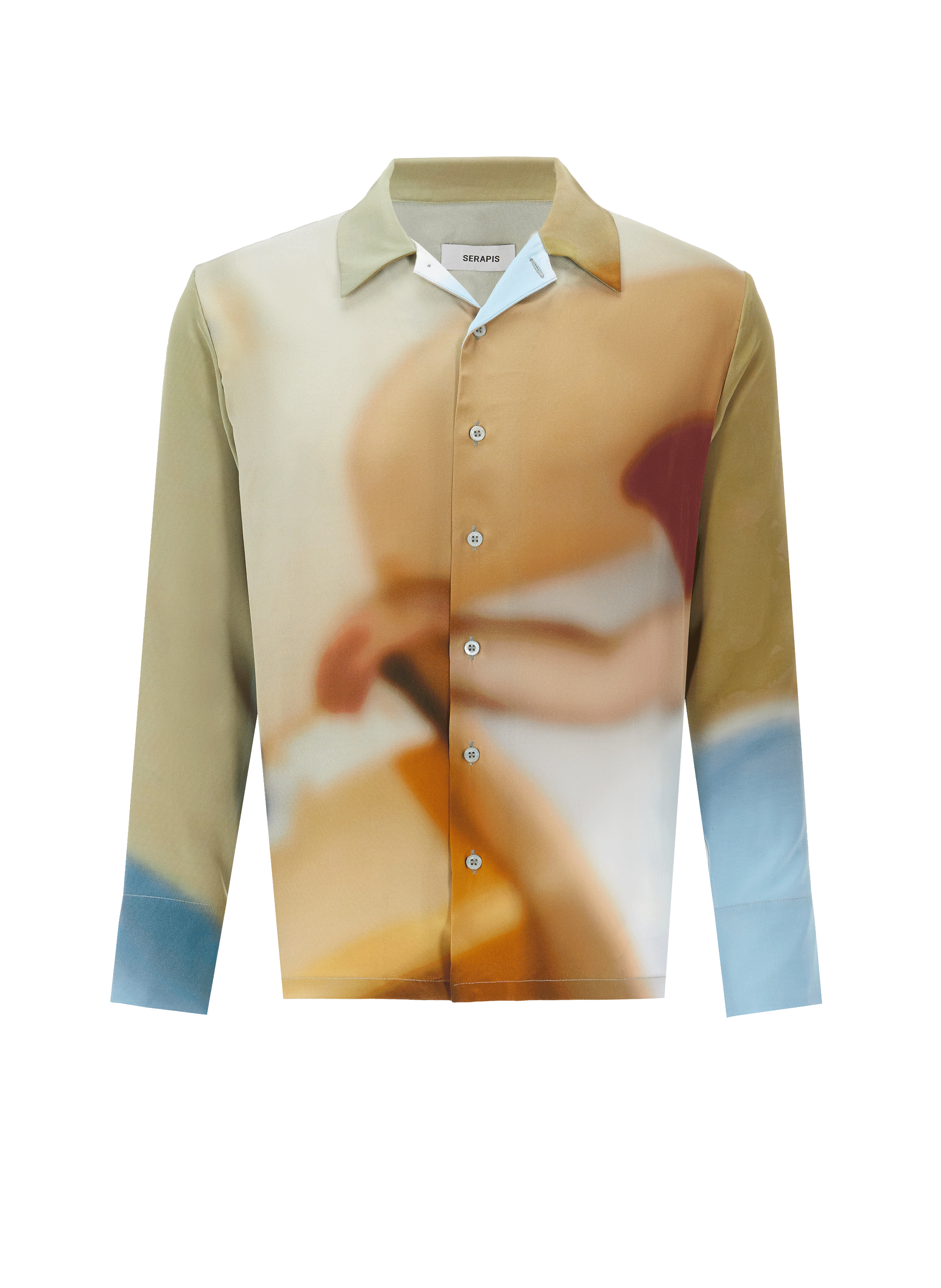 Chemise à imprimé en soie