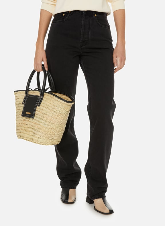 Le De Nîmes straight-leg jeans Black by JACQUEMUS JACQUEMUS Le De Nîmes straight-leg jeans Black