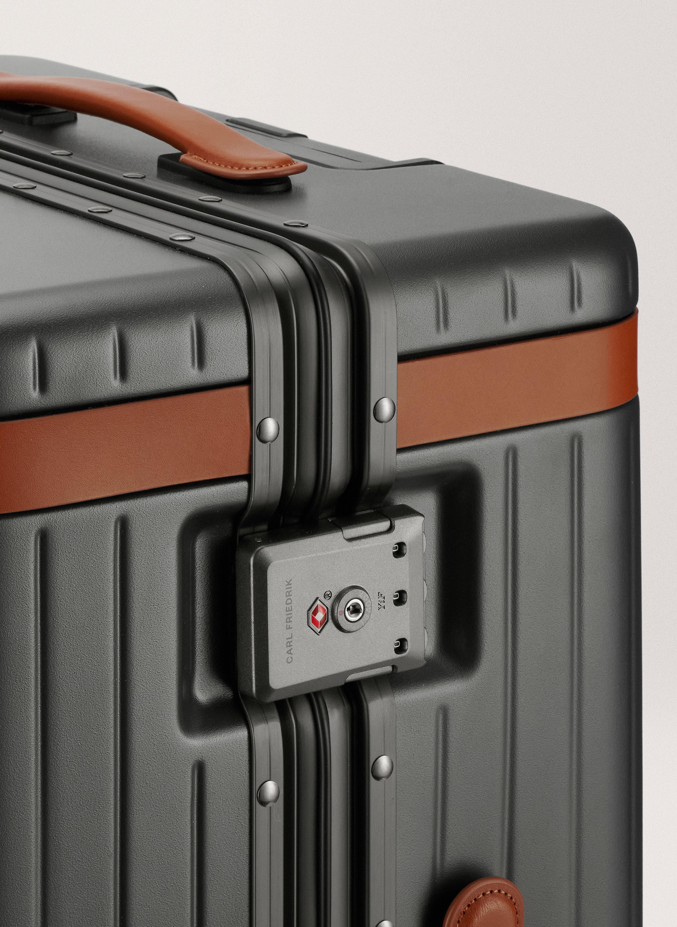 Valise 'the check-in' en polycarbonate CARL FRIEDRIK Gris