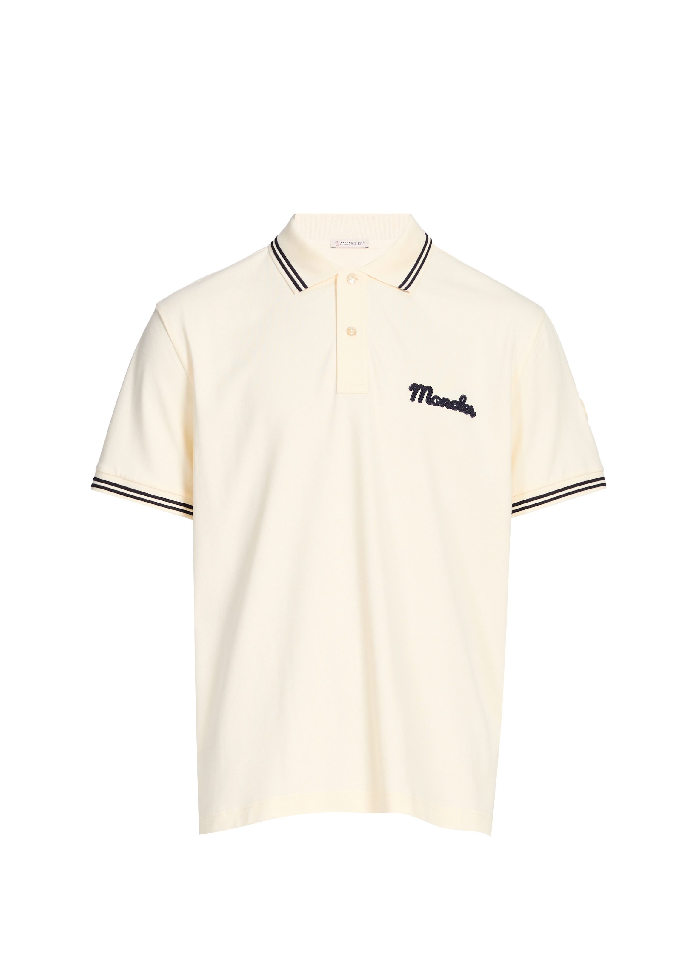  Cotton polo shirt  MONCLER White