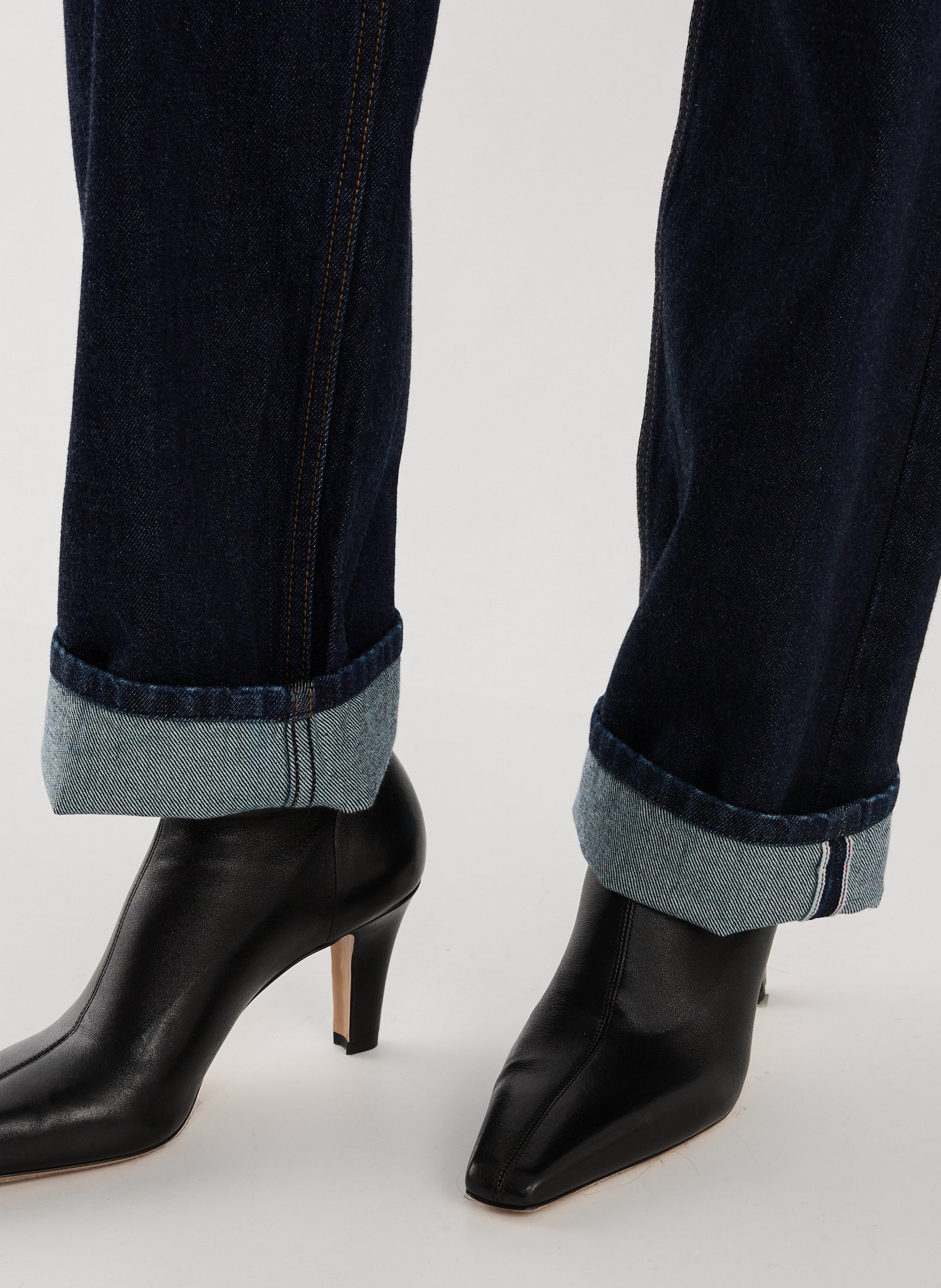 Bottines en cuir PARIS TEXAS Noir