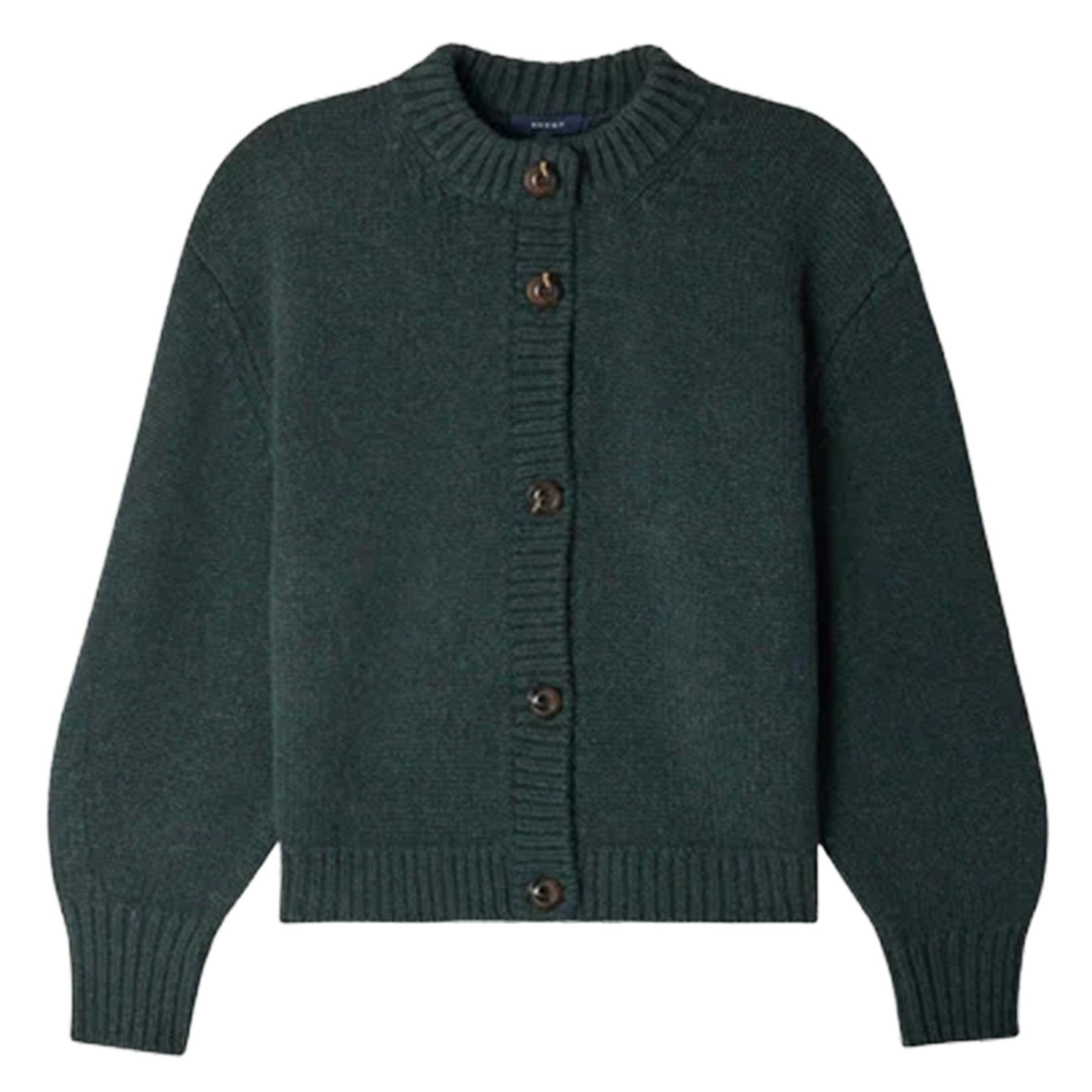 Cardigan col rond en laine leonard SOEUR Vert