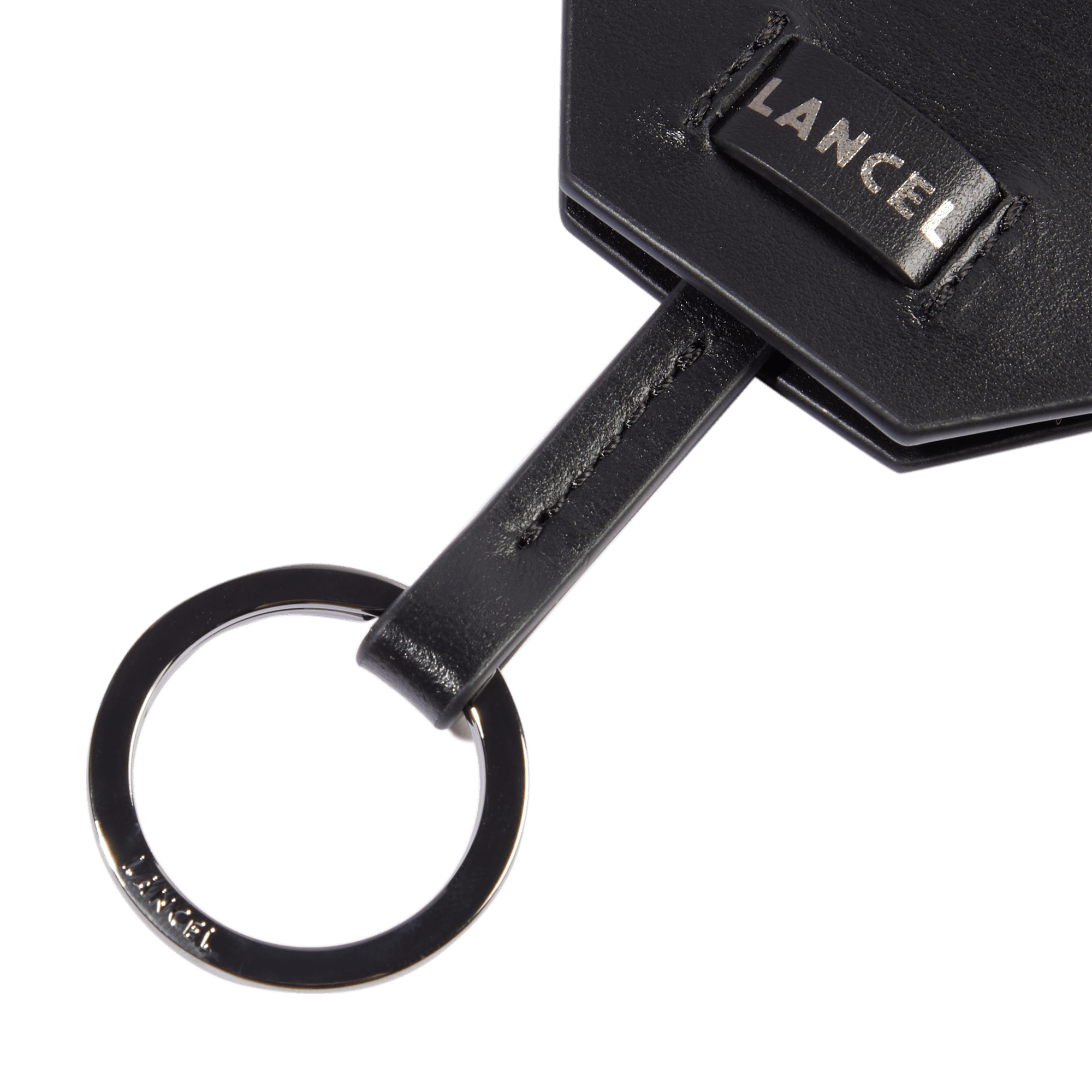 Porte-clés cloches escapade de lancel en cuir LANCEL Noir