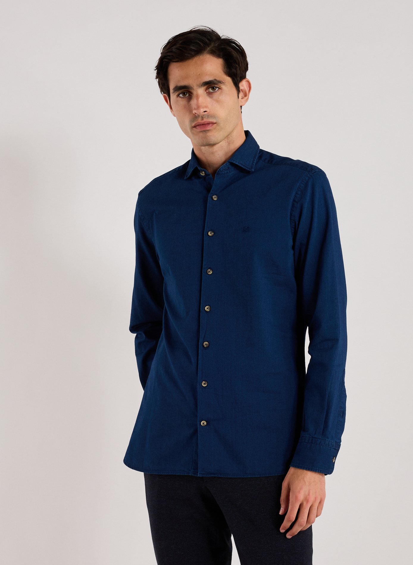 HACKETT Chemise en jean Bleu