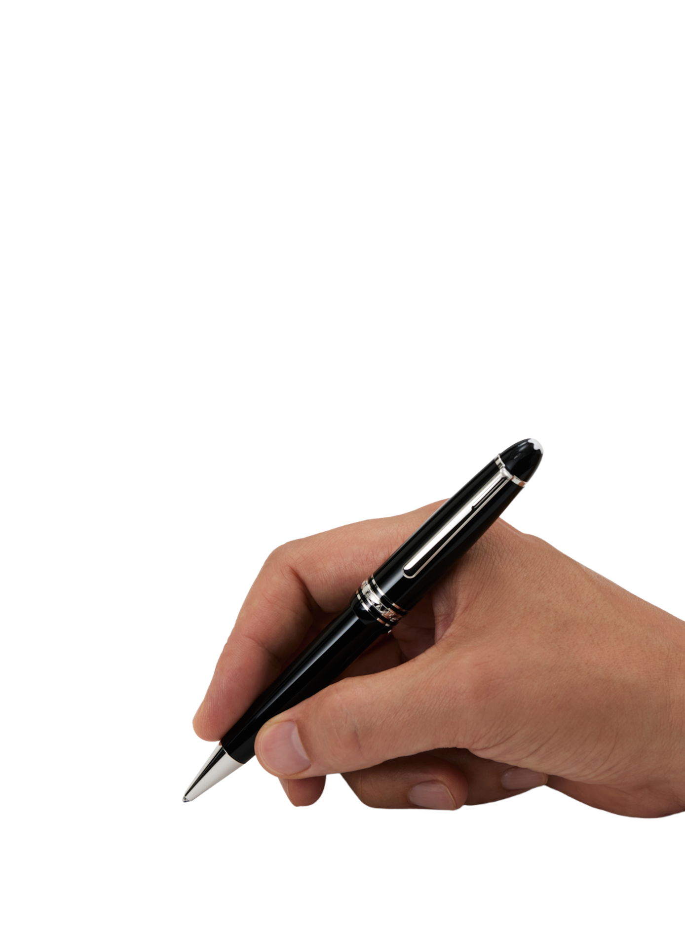 Resin ballpoint pen MONTBLANC Black