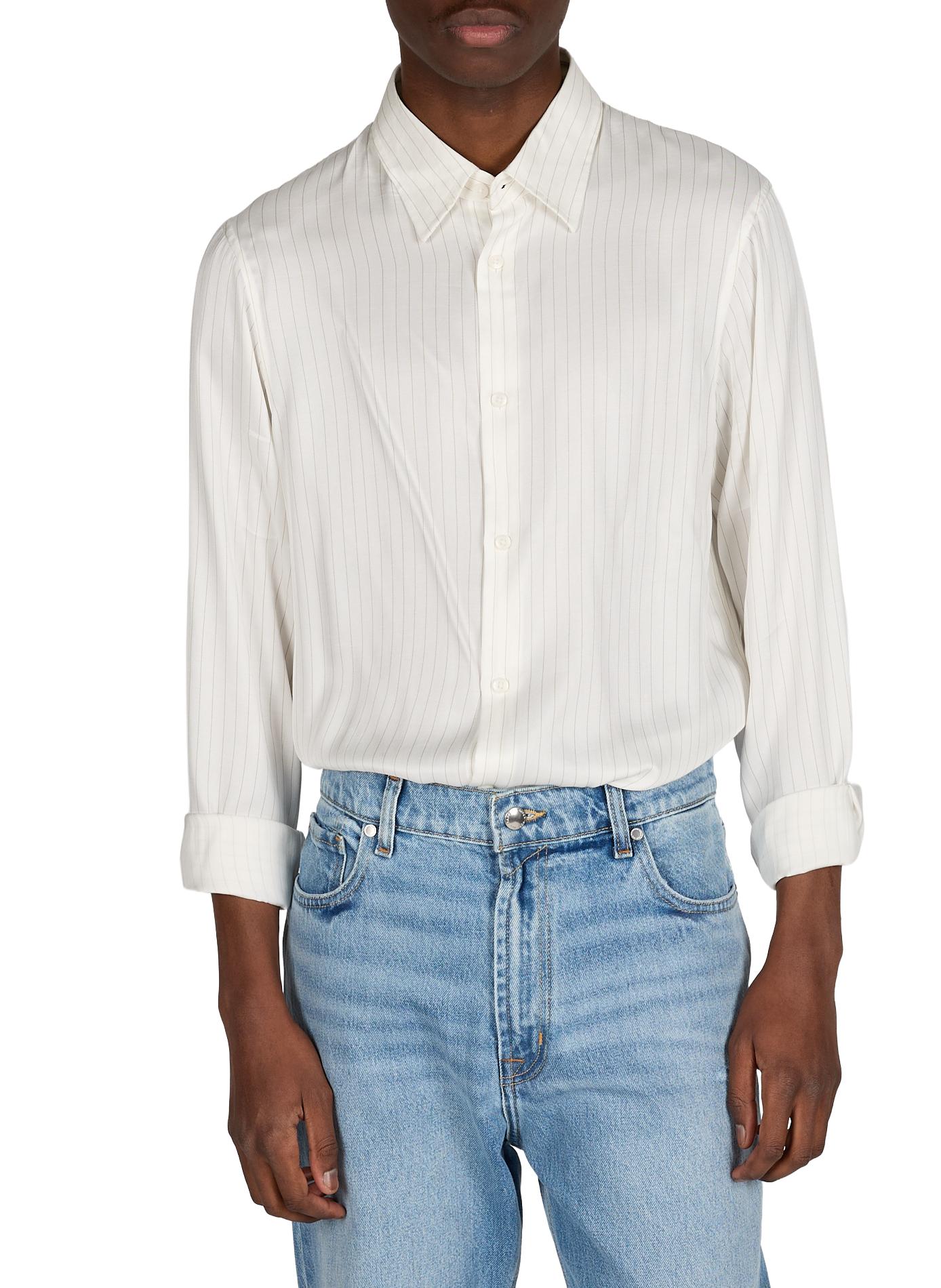 Flowy Striped Shirt ARMANI EXCHANGE Multicolour