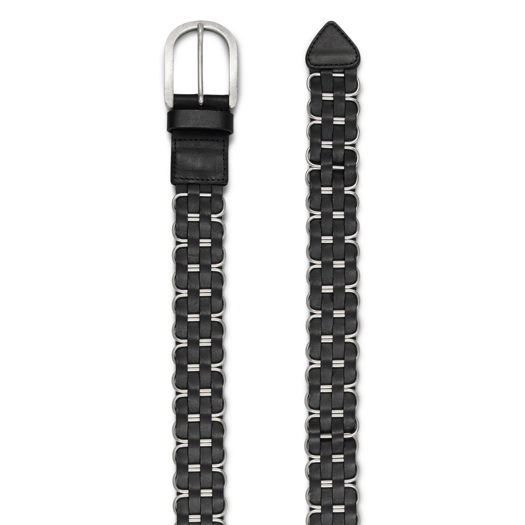 Ceinture en cuir beck BA&SH Noir