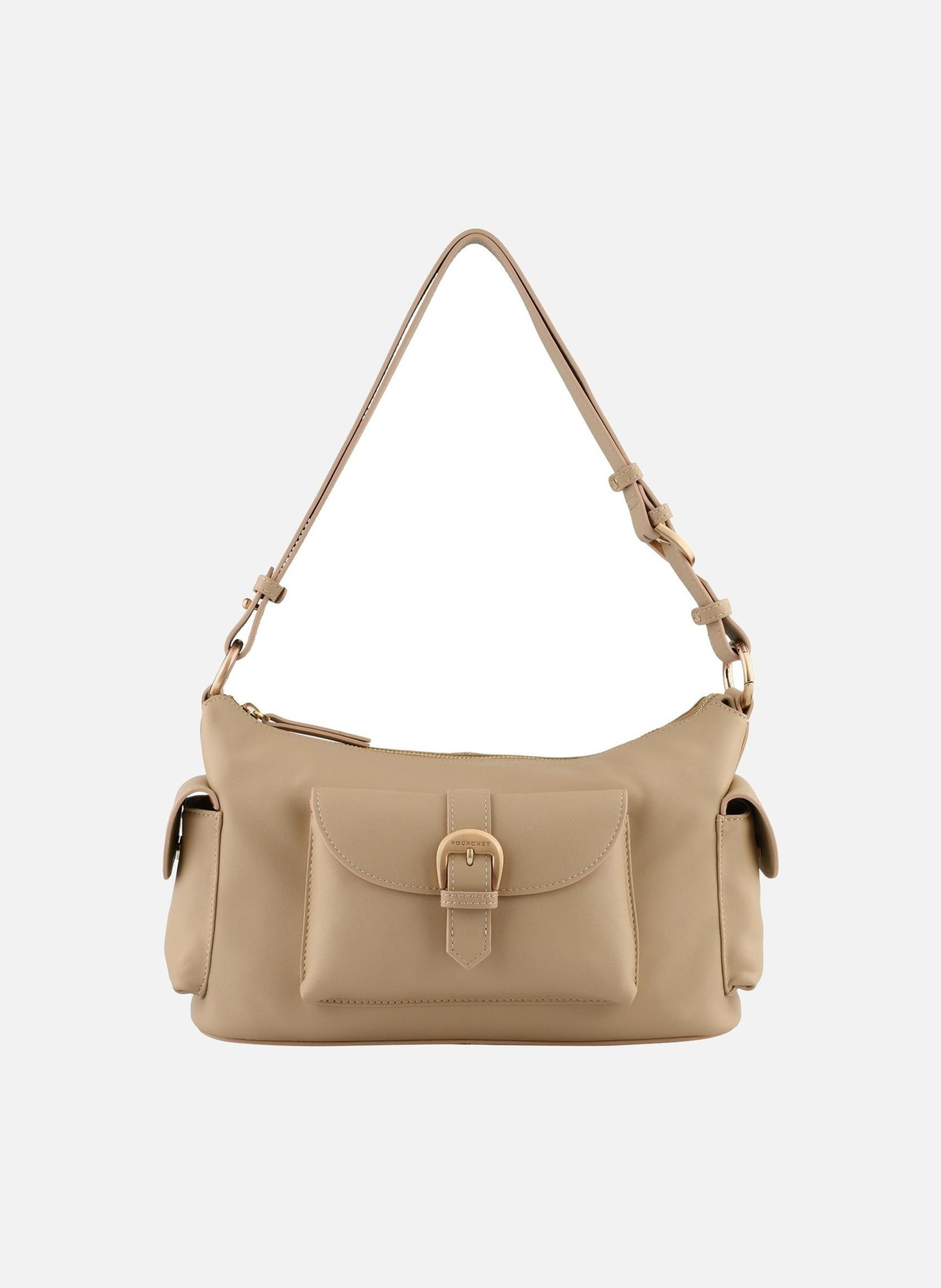 Scoop | sac porté épaule POURCHET Beige