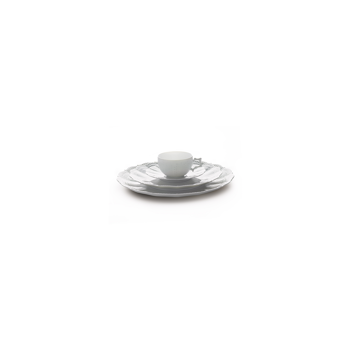 Corail - assiette à pain 15.5 cm (lot de 6) MEDARD DE NOBLAT Blanc