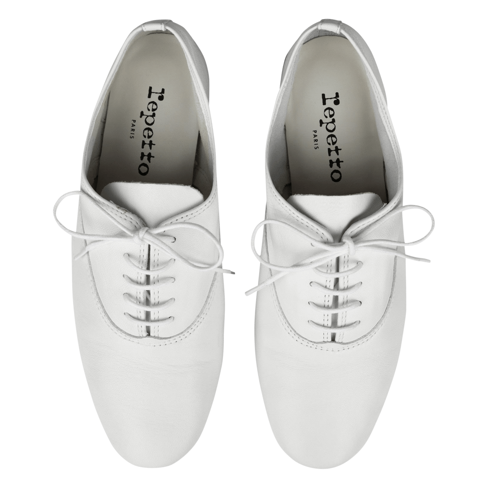 Richelieus en cuir zizi REPETTO Blanc