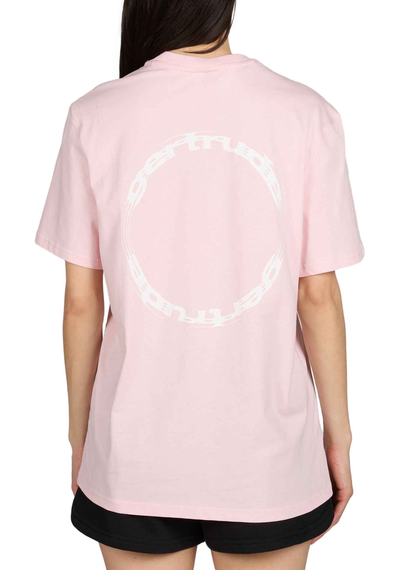Printed straight t-shirt GERTRUDE ET GASTON Pink