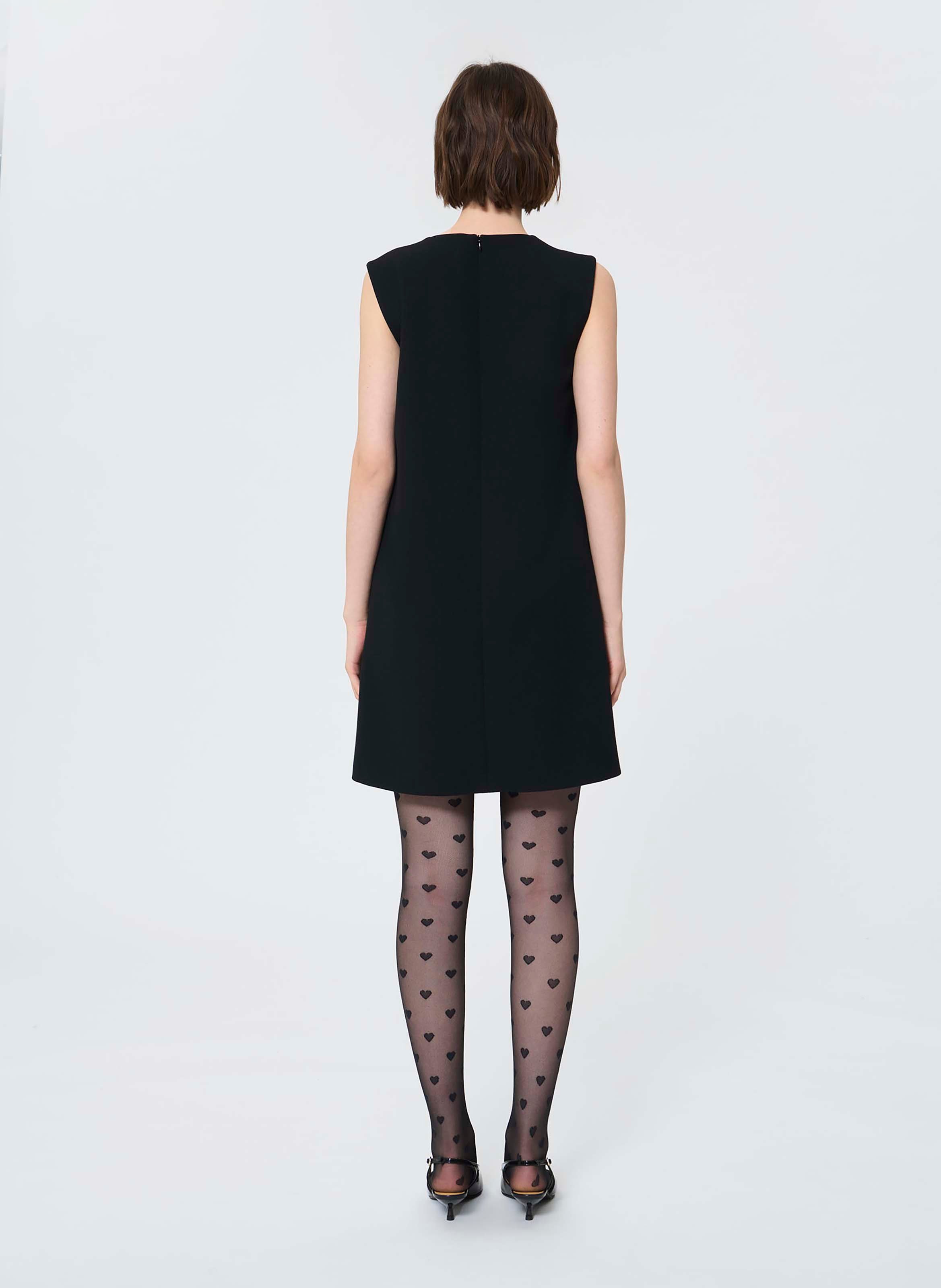 Robe rusane TARA JARMON Noir