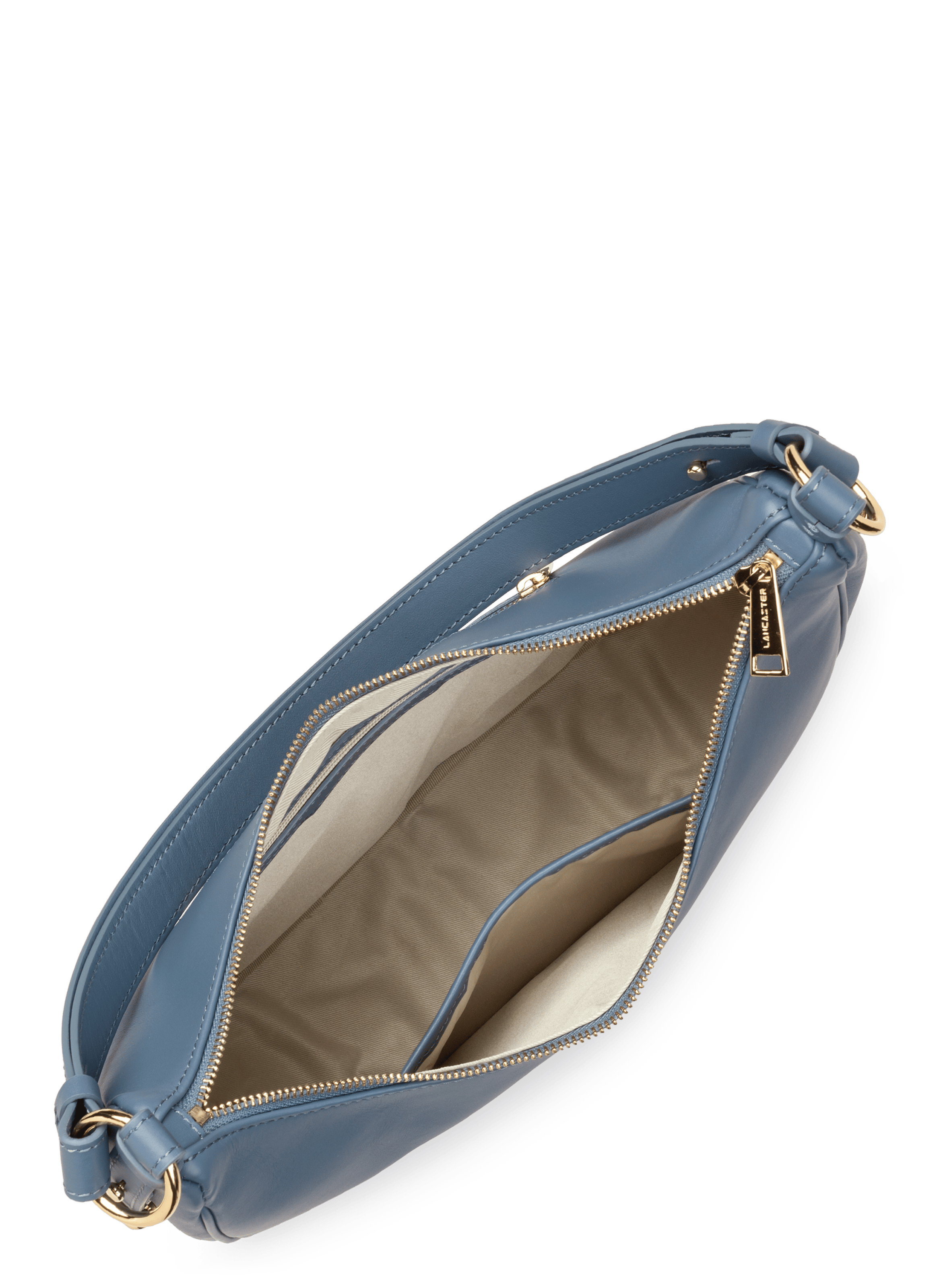 Grand sac besace - donna aria LANCASTER Bleu