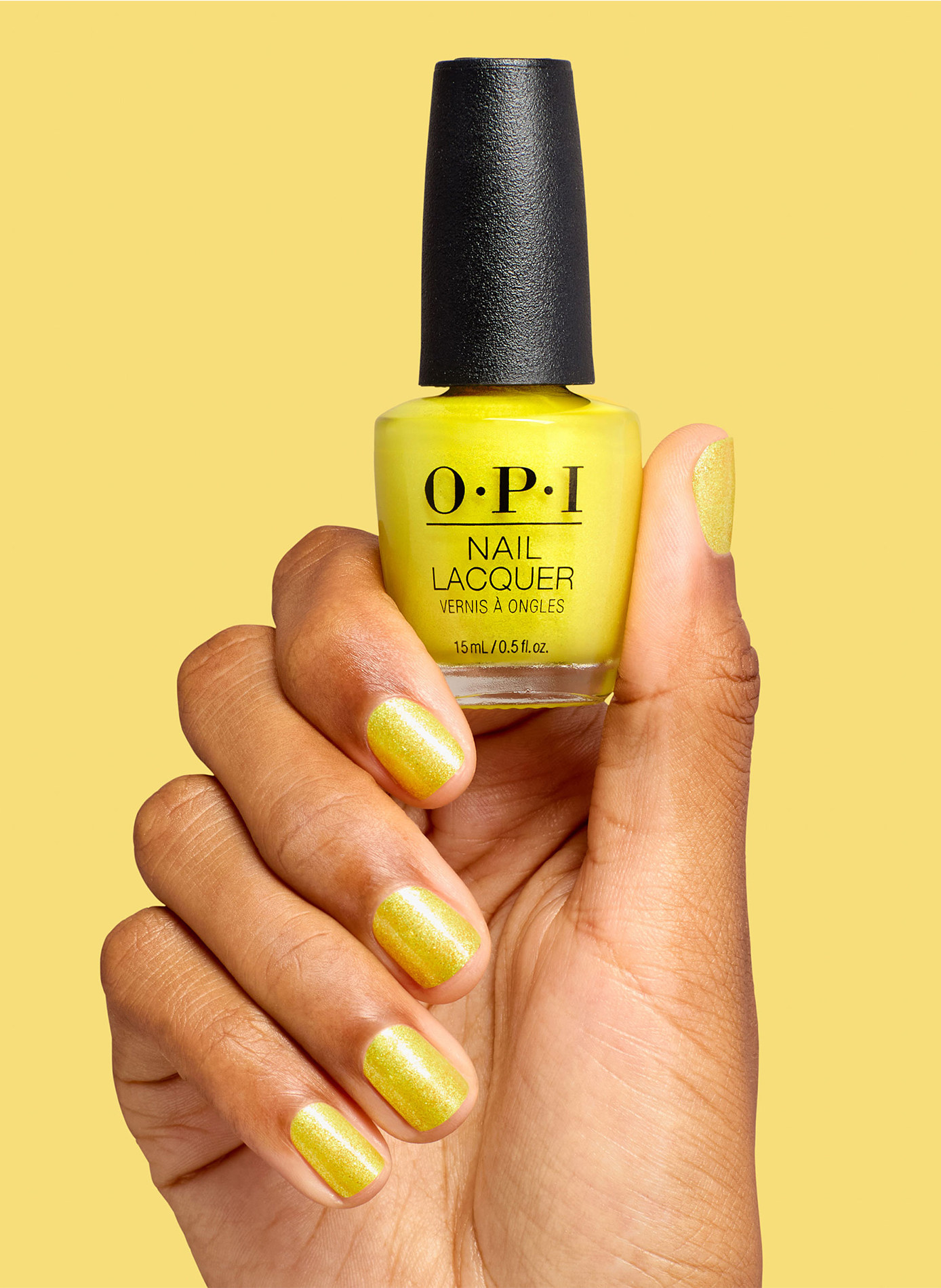 Nail Lacquer - Paintin' on Sunshine! OPI Jaune moyen