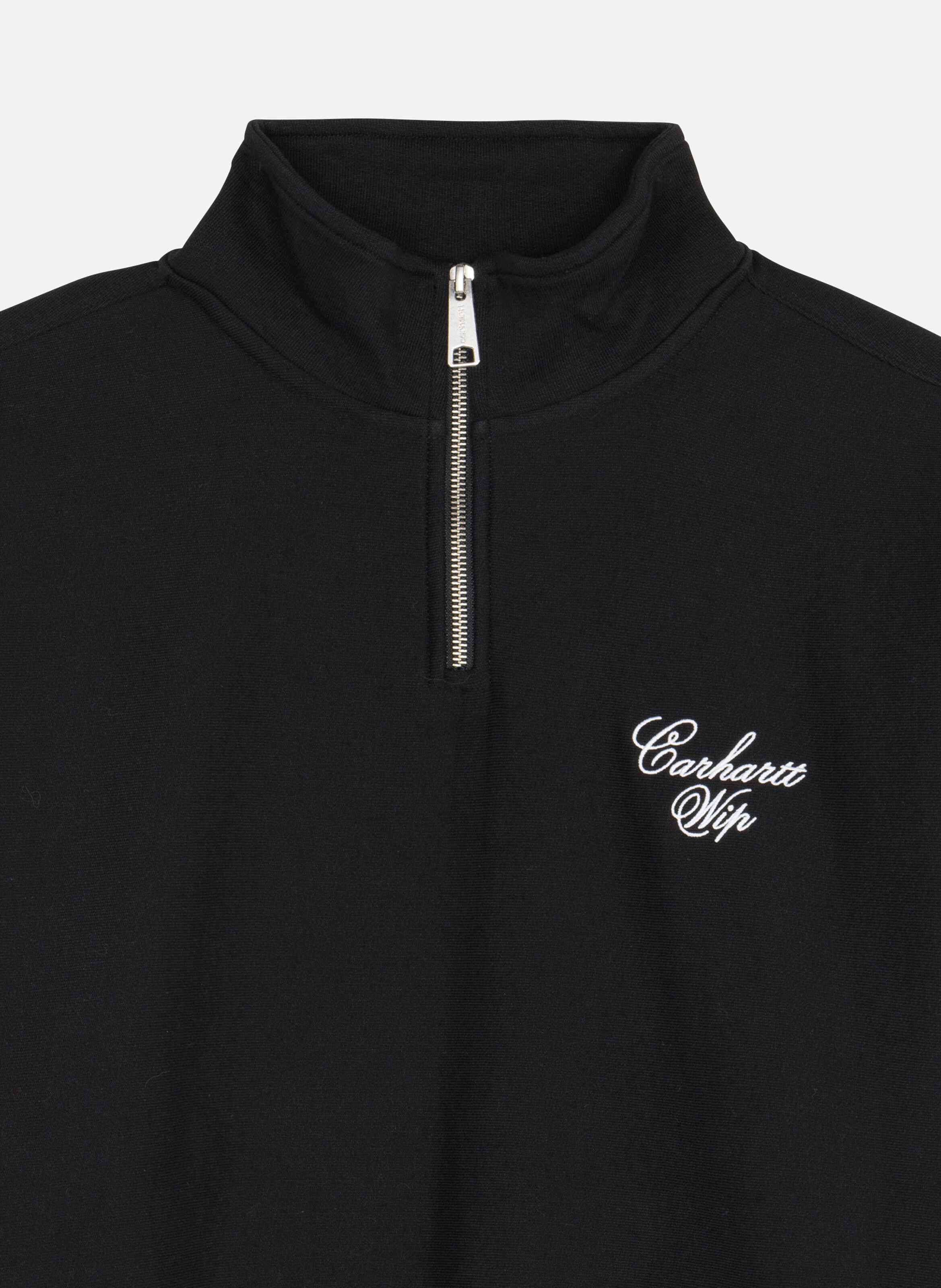 Sweat zippé longhand half zip sweat CARHARTT WIP Noir