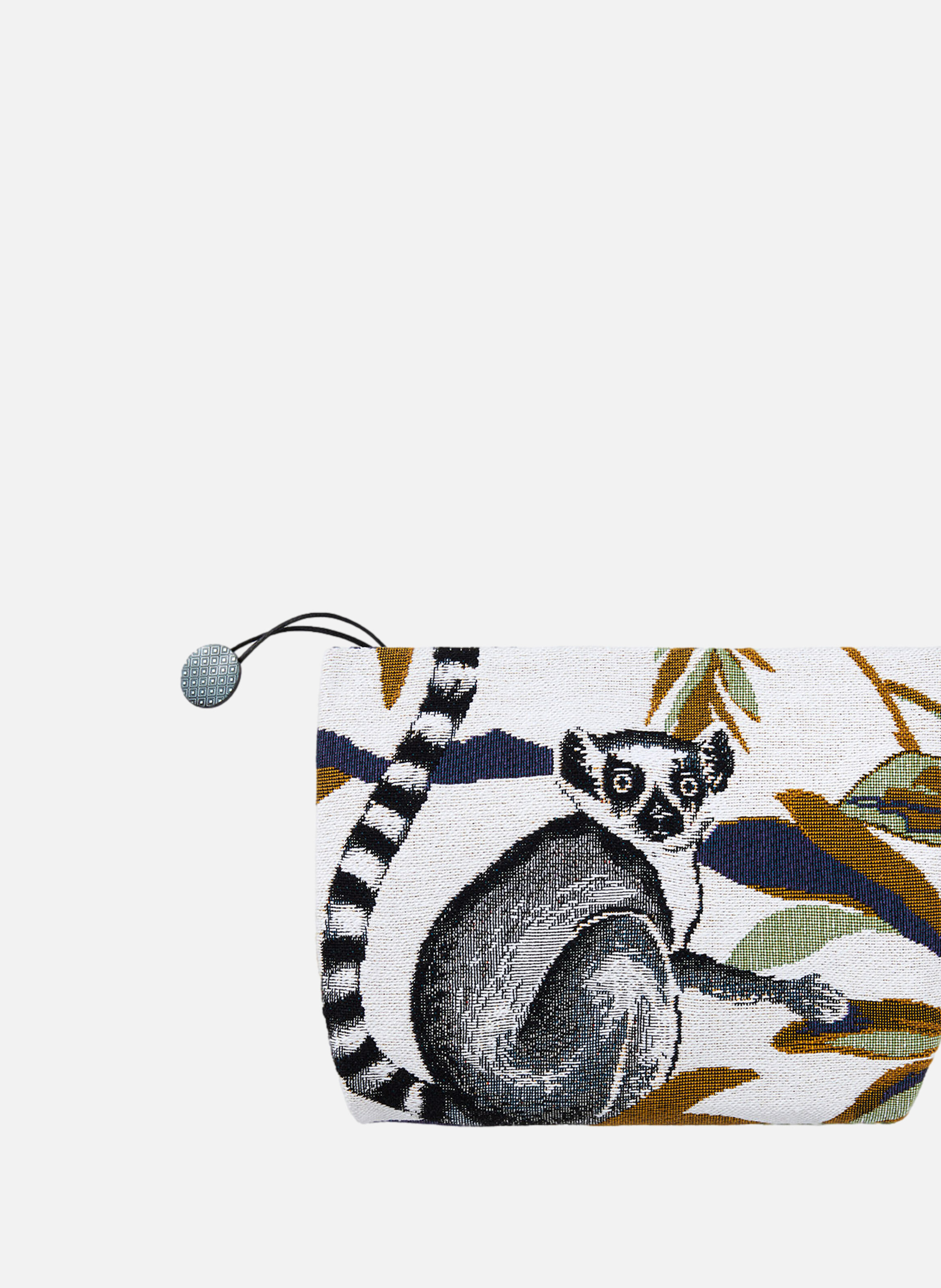 Trousse petit modèle, lémurien YVES DELORME Blanc