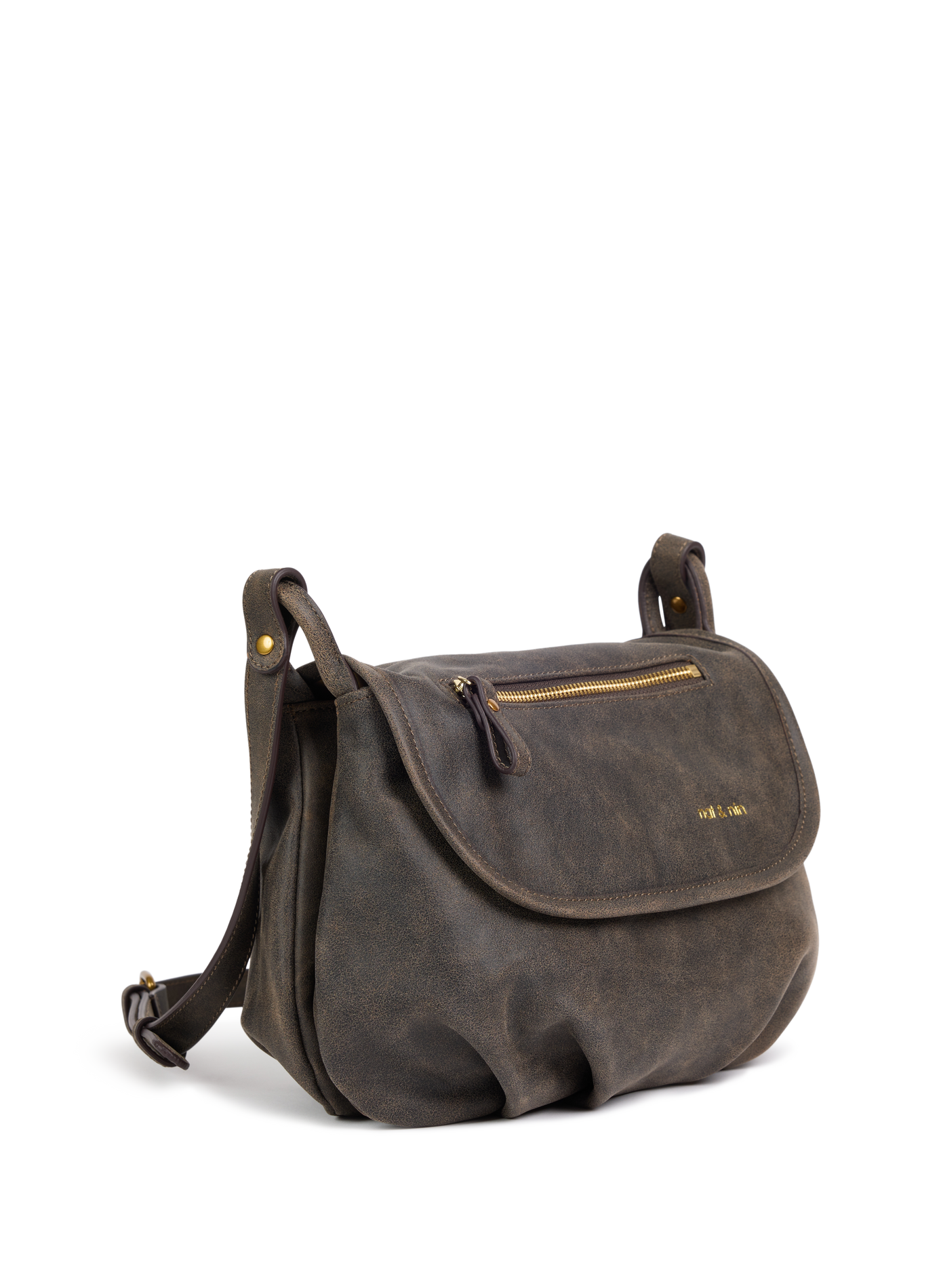 Jen leather shoulder bag NAT & NIN Brown